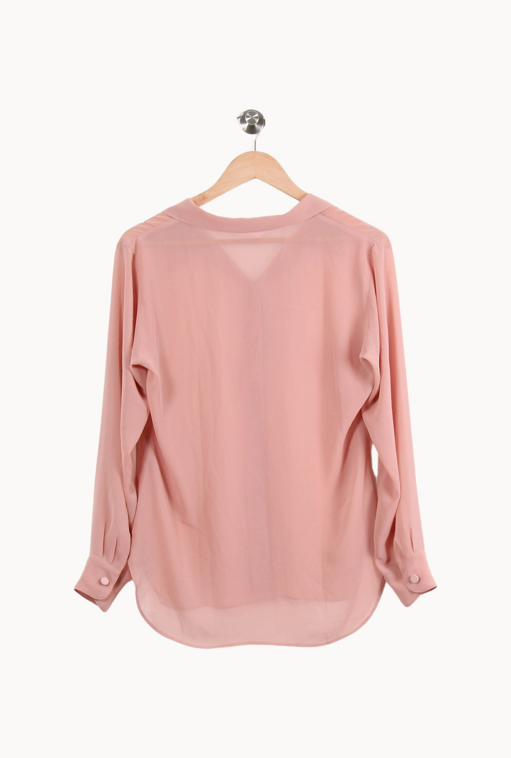 Chemise Rose - Taille L/40 de la marque Agnès b. | PARAD39695 - Vendu par Paradigme - Image 4