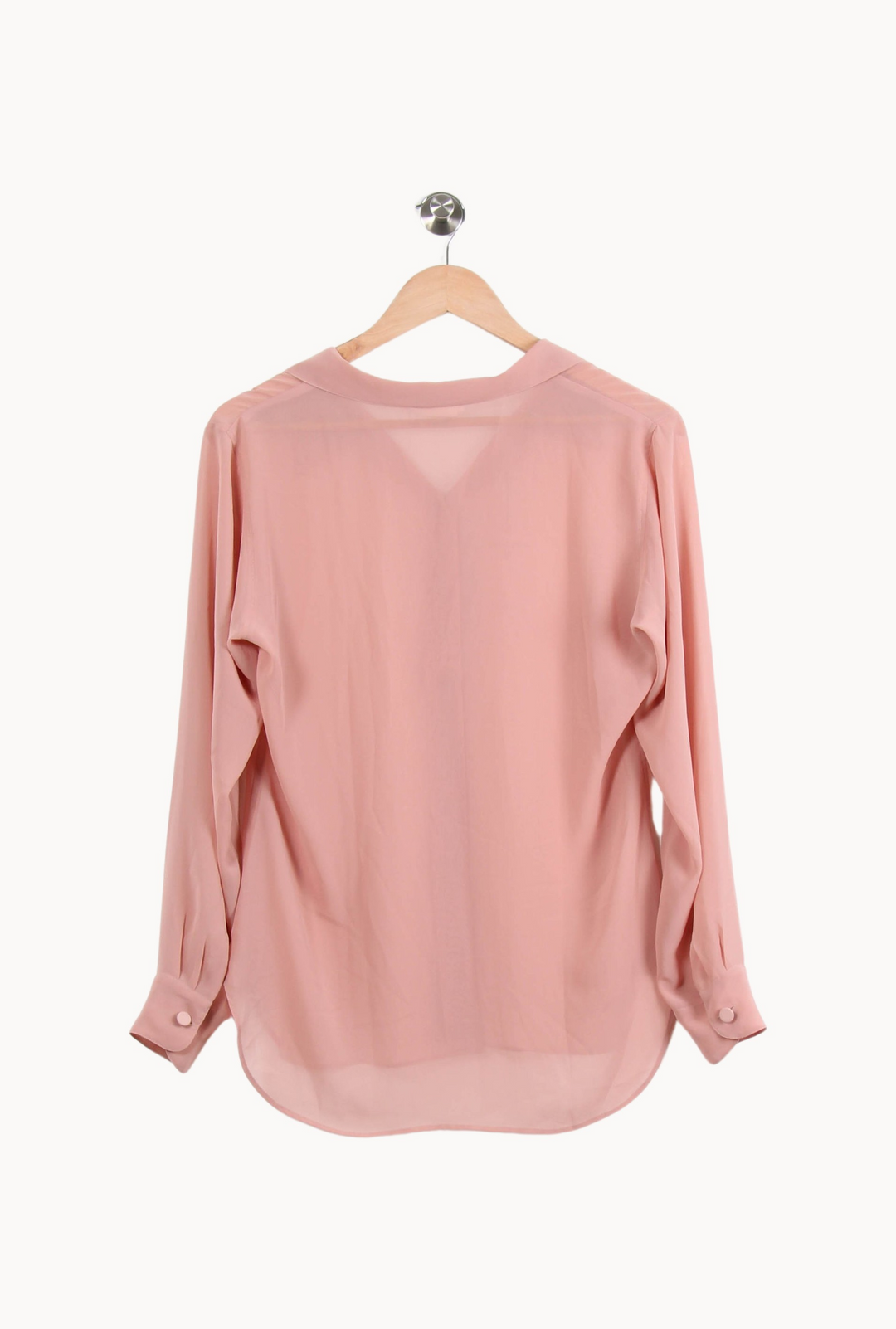 Chemise Rose - Taille L/40 de la marque Agnès b. | PARAD39695 - Vendu par Paradigme - Image 4