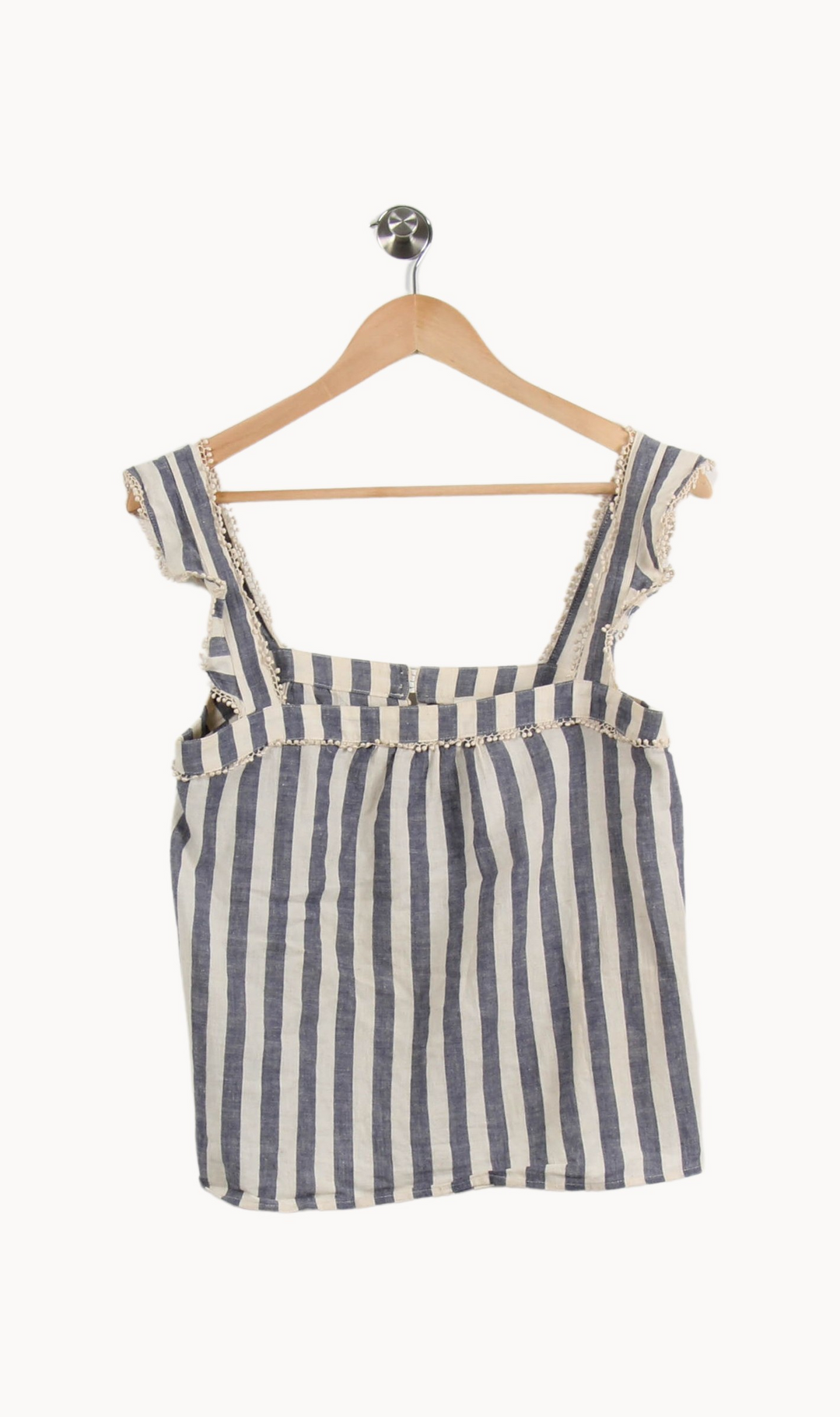 Top Bleu et Blanc - Taille M/38 de la marque Sézane | PARAD67243 - Vendu par Paradigme - Image 2