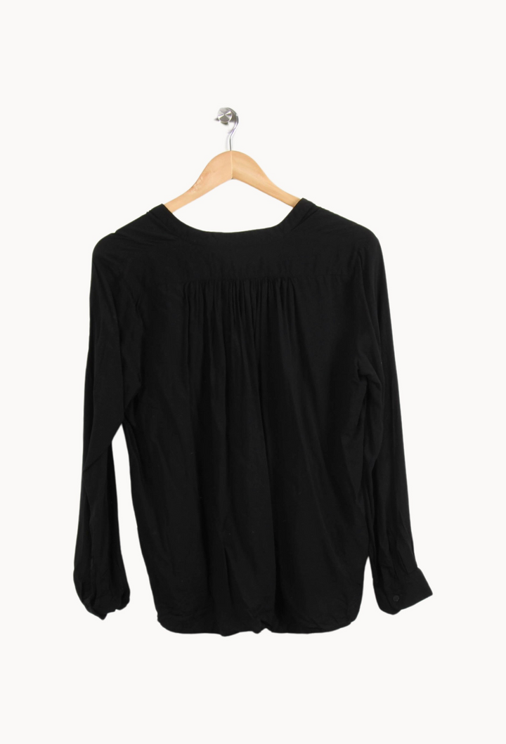 Blouse Noire - Taille S/36 de la marque ba&sh | PARAD65322 - Vendu par Paradigme - Image 4