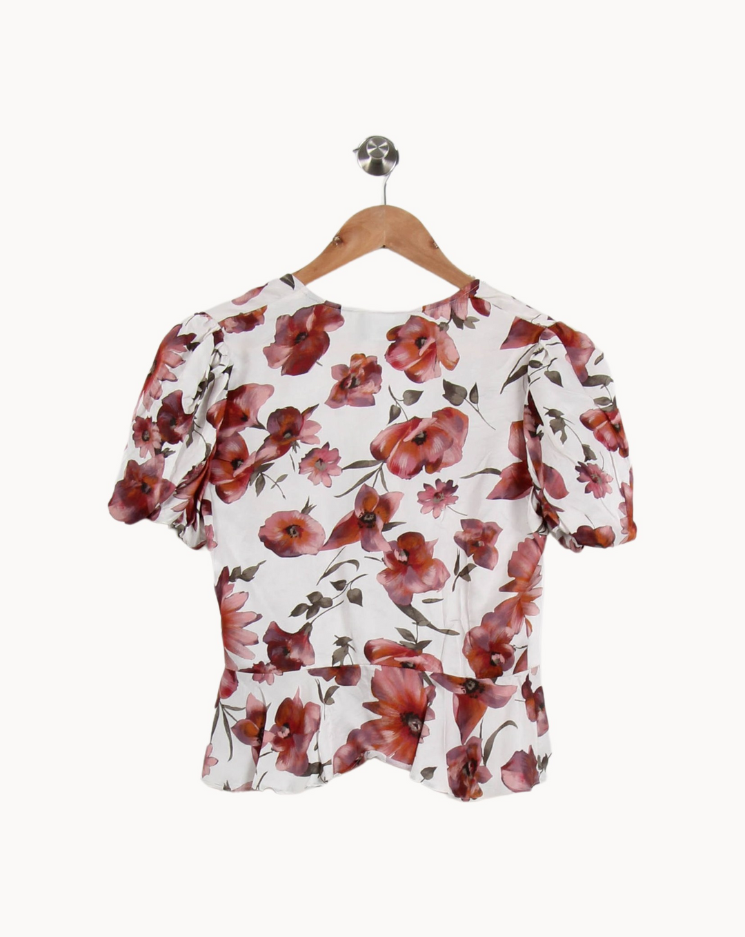 Blouse Blanche et Rouge - Taille S/36 de la marque The Kooples | PARAD67093 - Vendu par Paradigme - Image 4