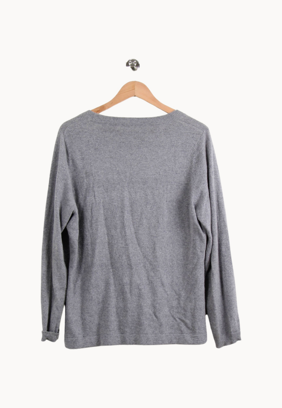 Cardigan Gris - Taille L/40 de la marque Marina Rinaldi | PARAD44688 - Vendu par Paradigme - Image 4