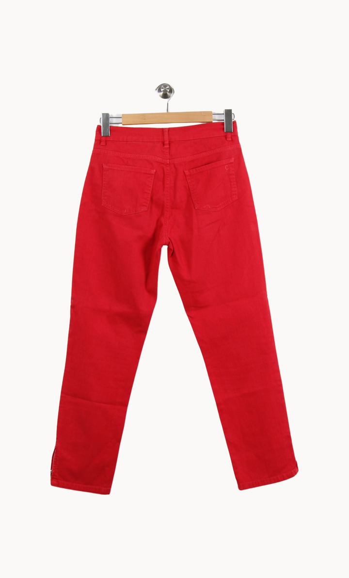 Jean Rouge - Taille M/38 de la marque Caroll | PARAD69140 - Vendu par Paradigme - Image 4