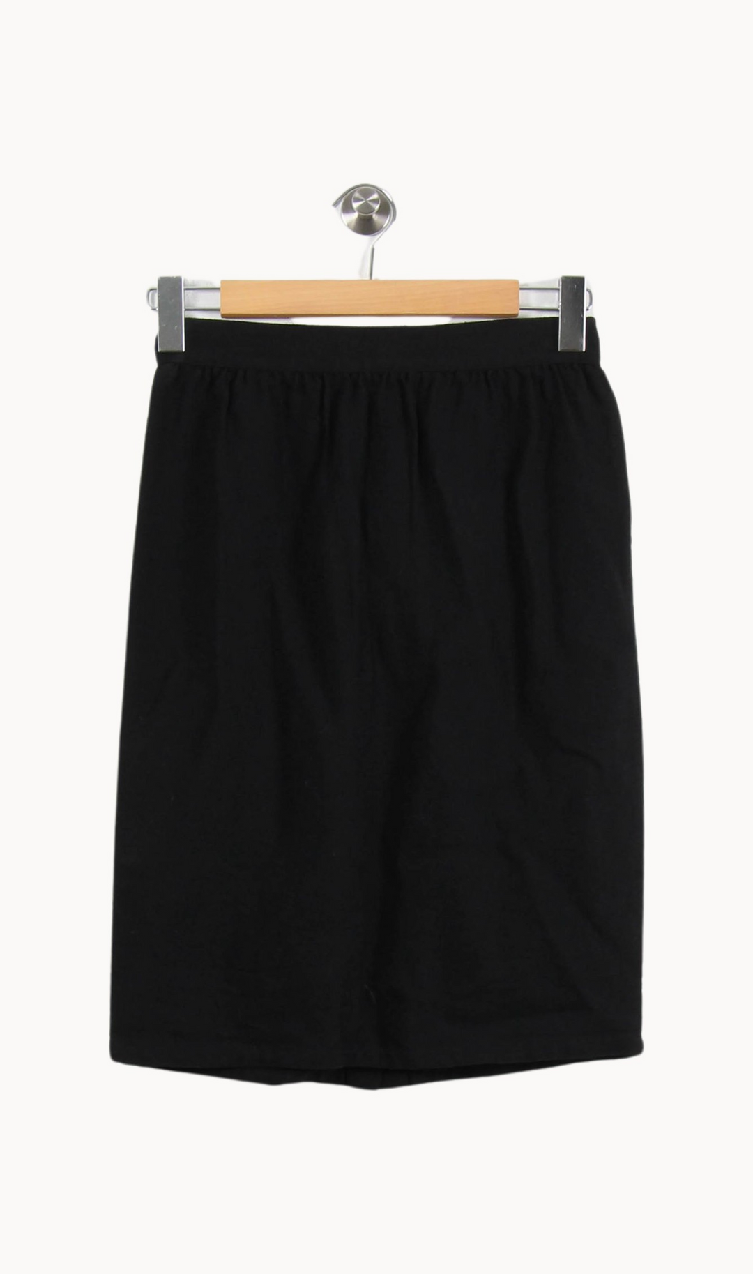 Jupe Boutonnée Noire - Taille S/36 de la marque Des petits hauts | PARAD50888 - Vendu par Paradigme - Image 4