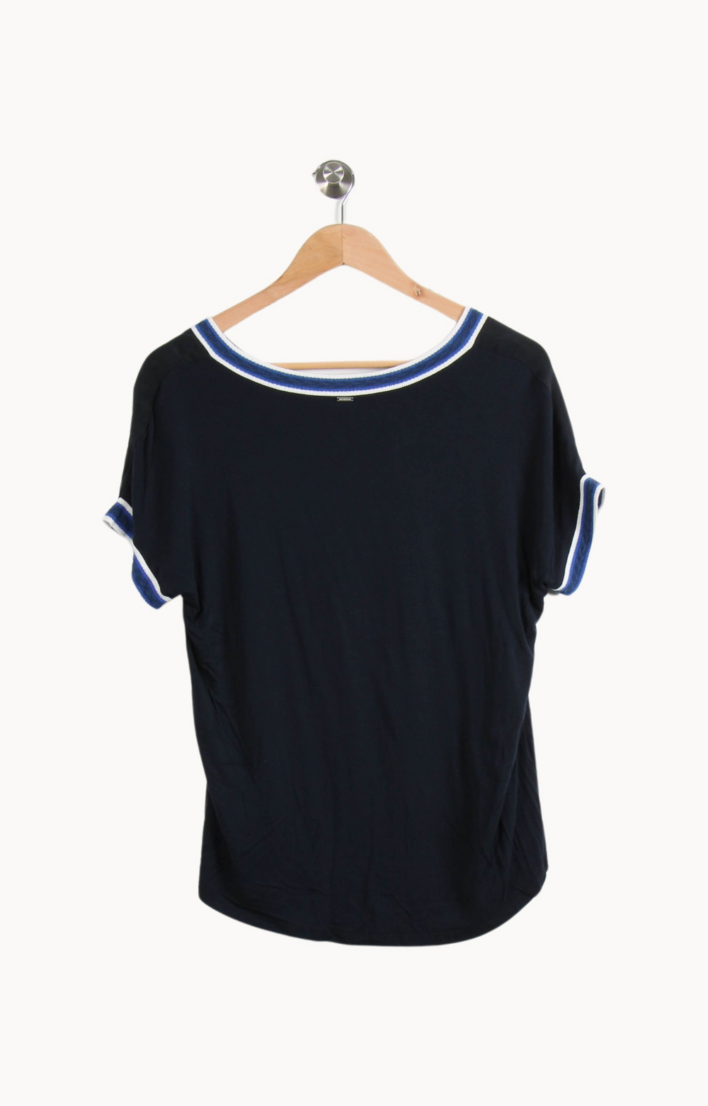T-shirt Noir et Bleu - Taille S/36 de la marque IKKS | PARAD37881 - Vendu par Paradigme - Image 4