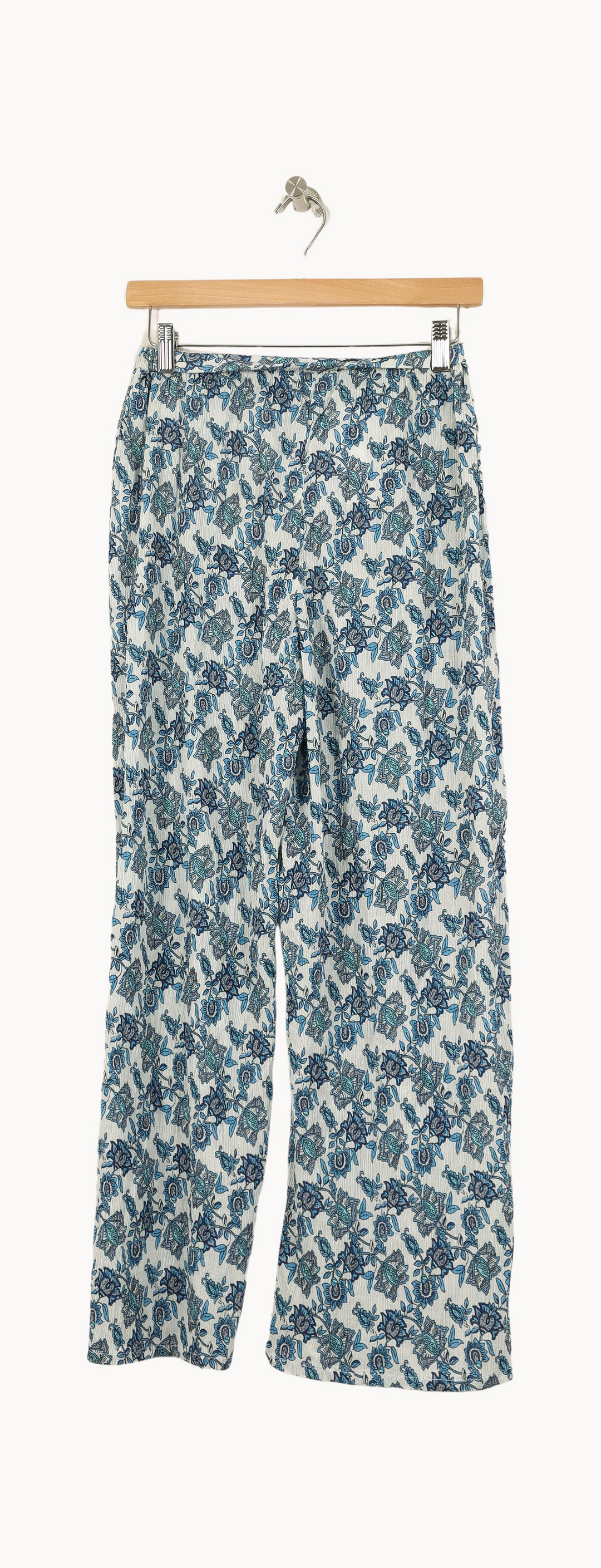 Pantalon Large Bleu et Blanc - Taille S/36 de la marque Louise Misha | PARAD67550 - Vendu par Paradigme - Image 4