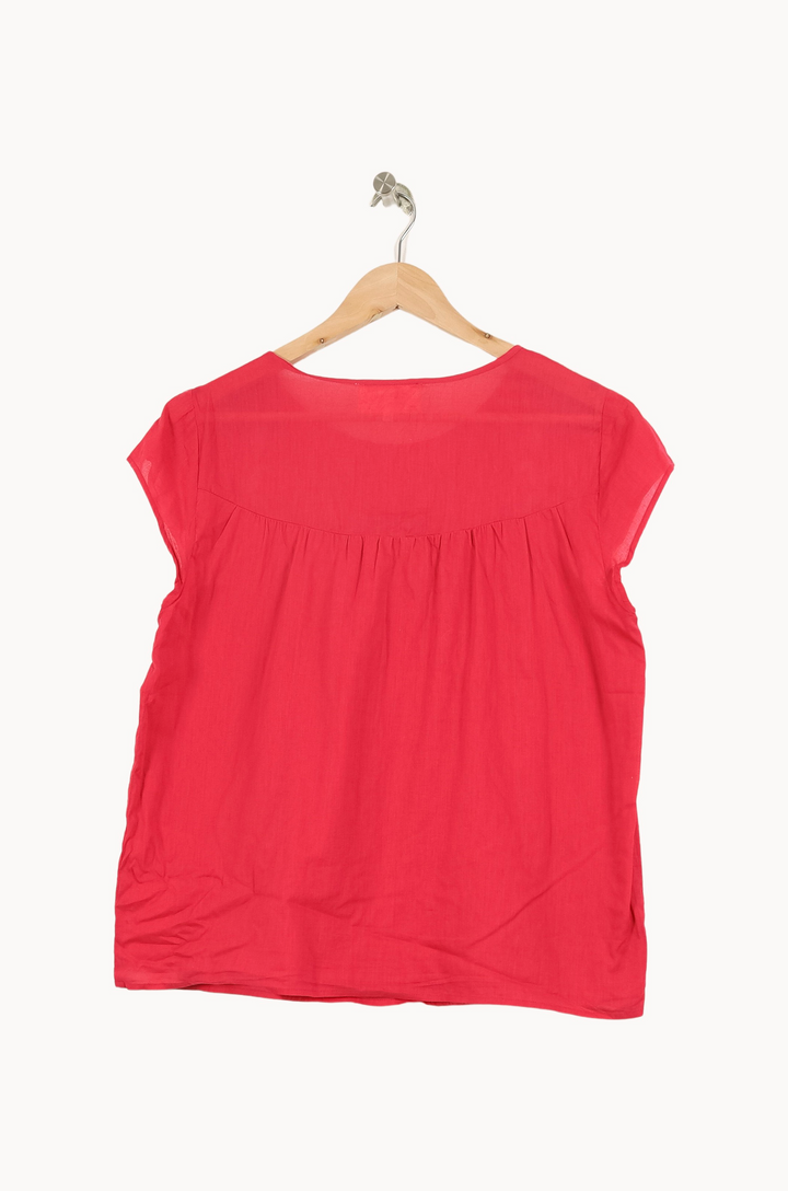 Blouse Rose - Taille M/38 de la marque Sud express | PARAD52746 - Vendu par Paradigme - Image 4