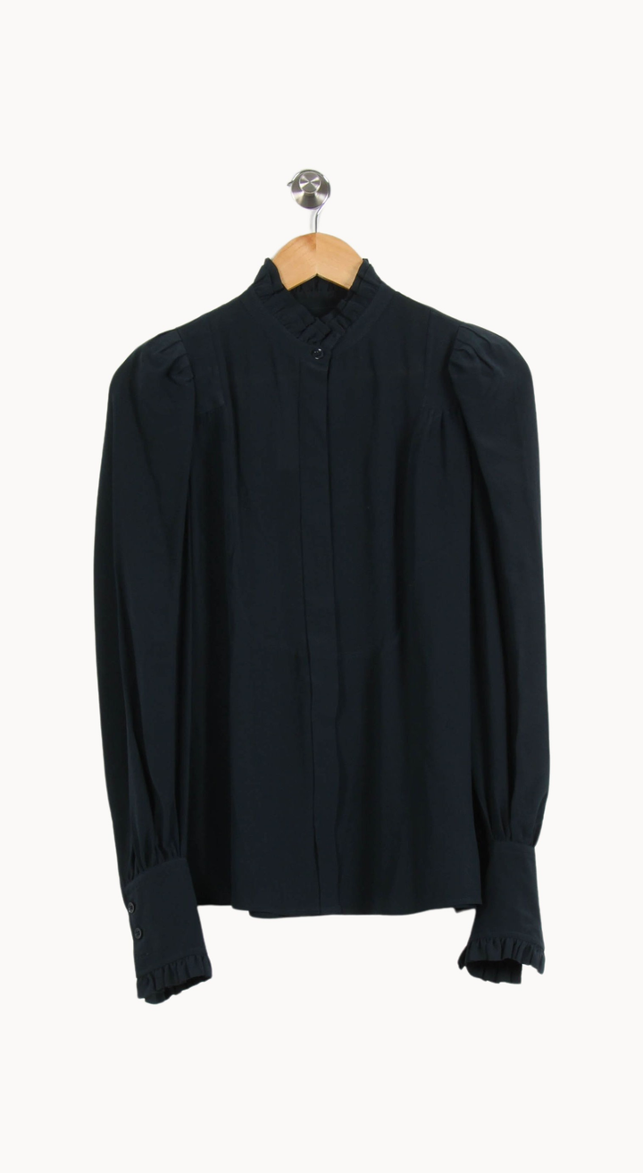 Blouse Noire - Taille S/36 de la marque Isabel Marant | PARAD66883 - Vendu par Paradigme - Image 2