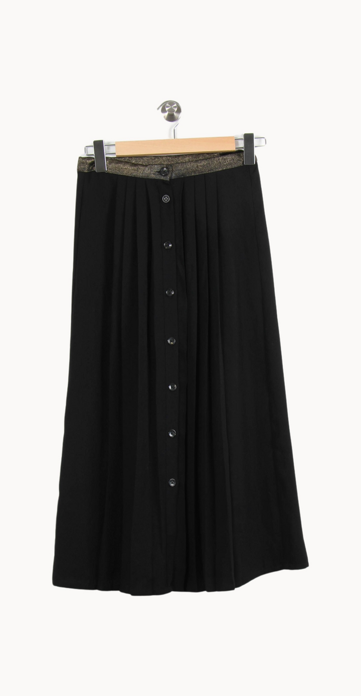 Jupe Plissée Noire - Taille M/38 de la marque I.Code | PARAD65156 - Vendu par Paradigme - Image 2