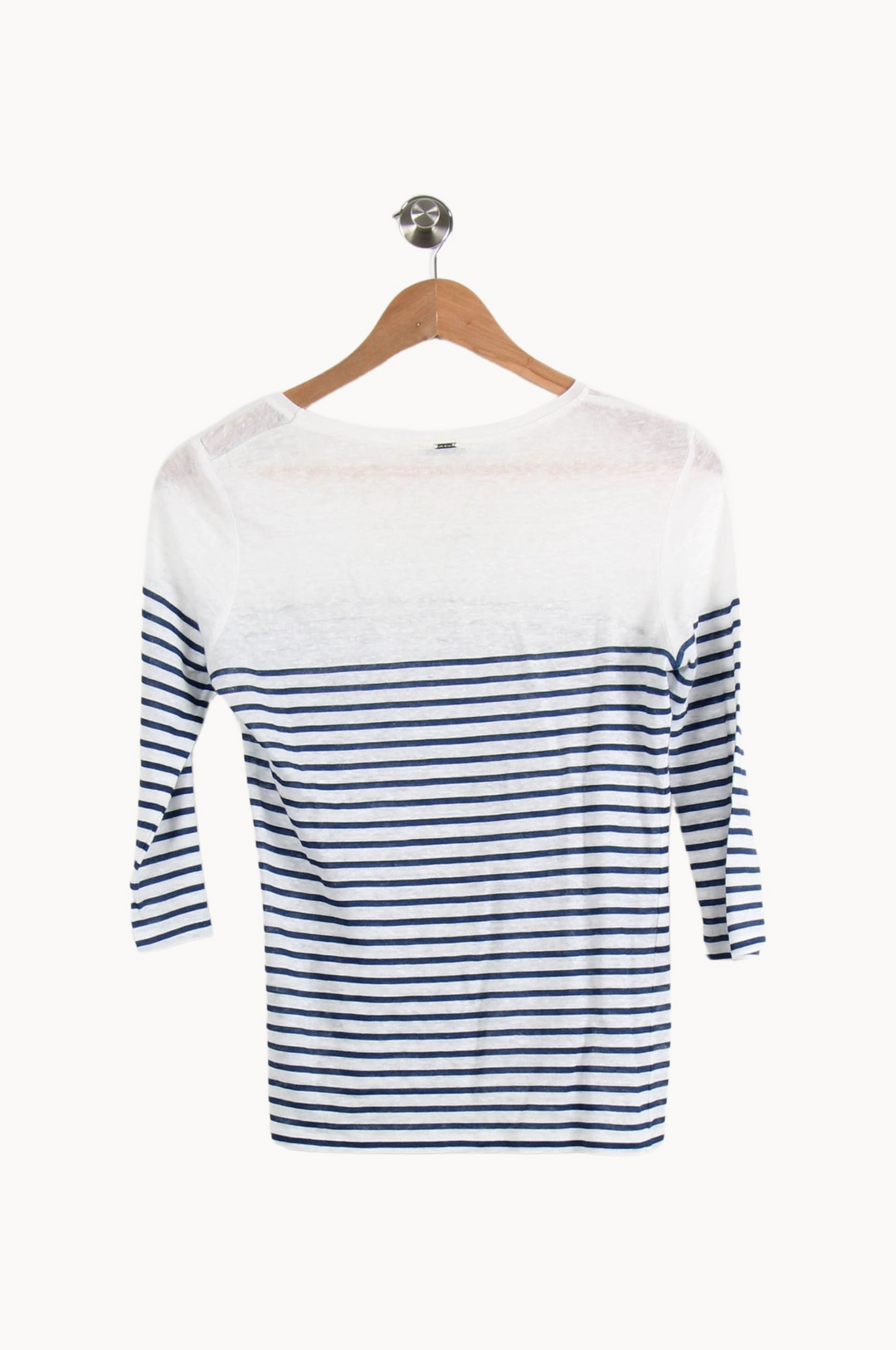 Marinière Blanche et Bleue - Taille S/36 de la marque IKKS | PARAD66634 - Vendu par Paradigme - Image 4