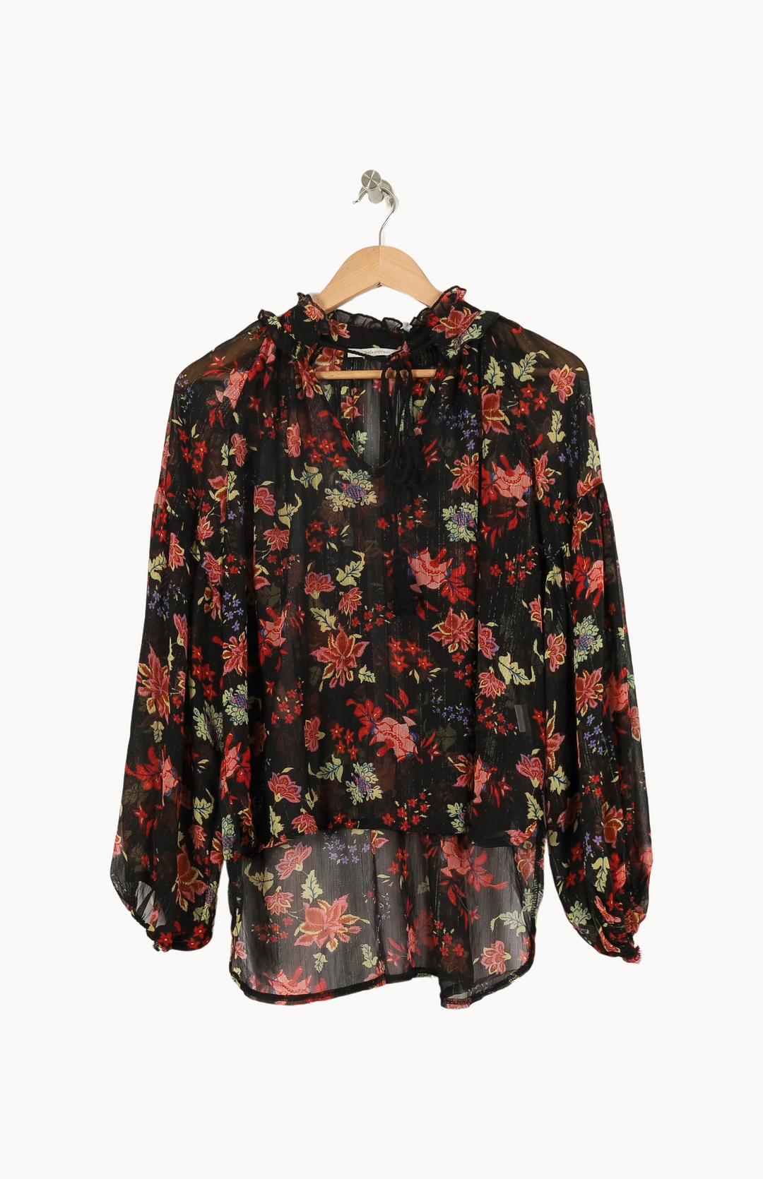 Blouse Noire et Rouge - Taille T.U. de la marque Sud express | PARAD45081 - Vendu par Paradigme - Image 2