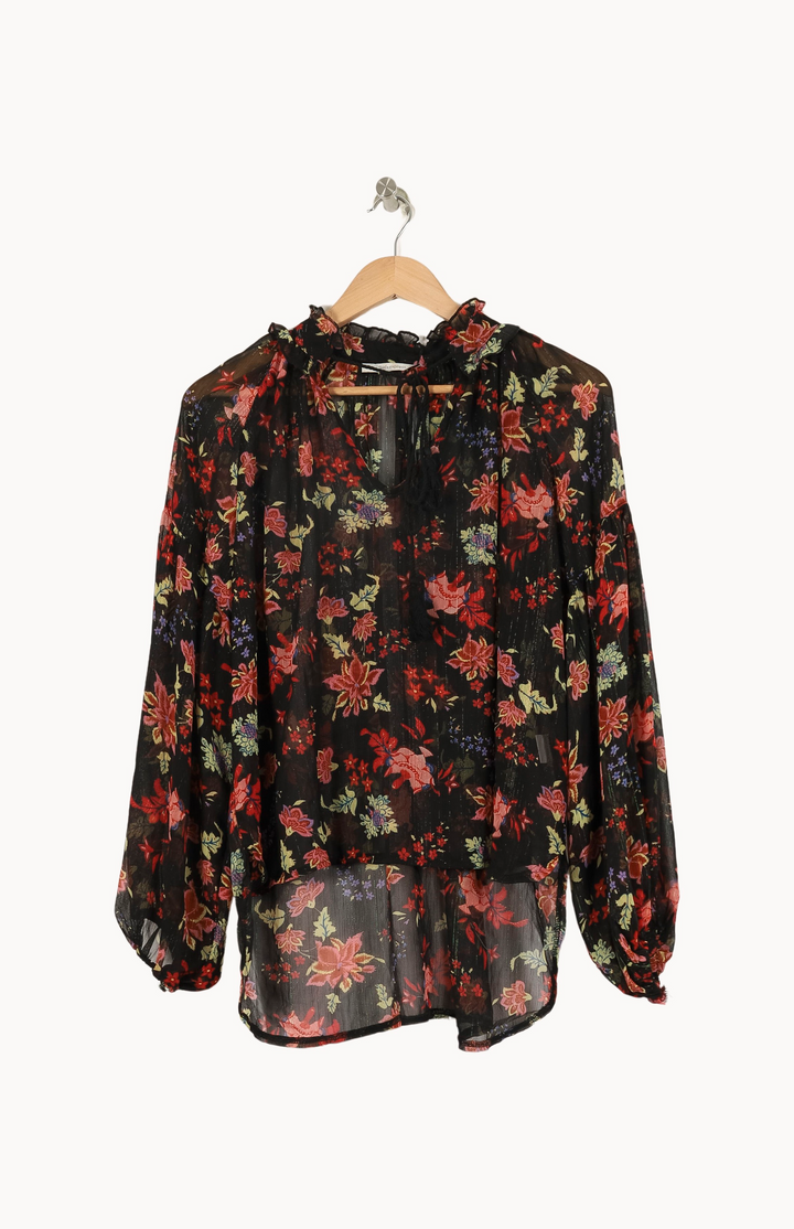 Blouse Noire et Rouge - Taille T.U. de la marque Sud express | PARAD45081 - Vendu par Paradigme - Image 2