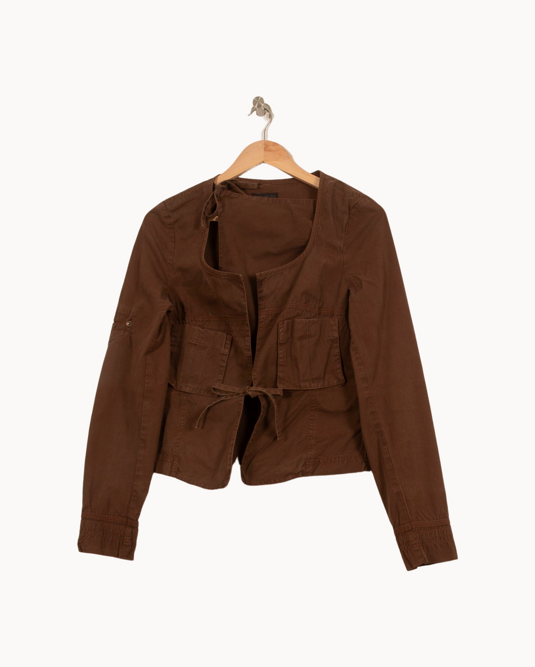 Veste Marron - Taille M/38 de la marque IKKS | PARAD44658 - Vendu par Paradigme - Image 2