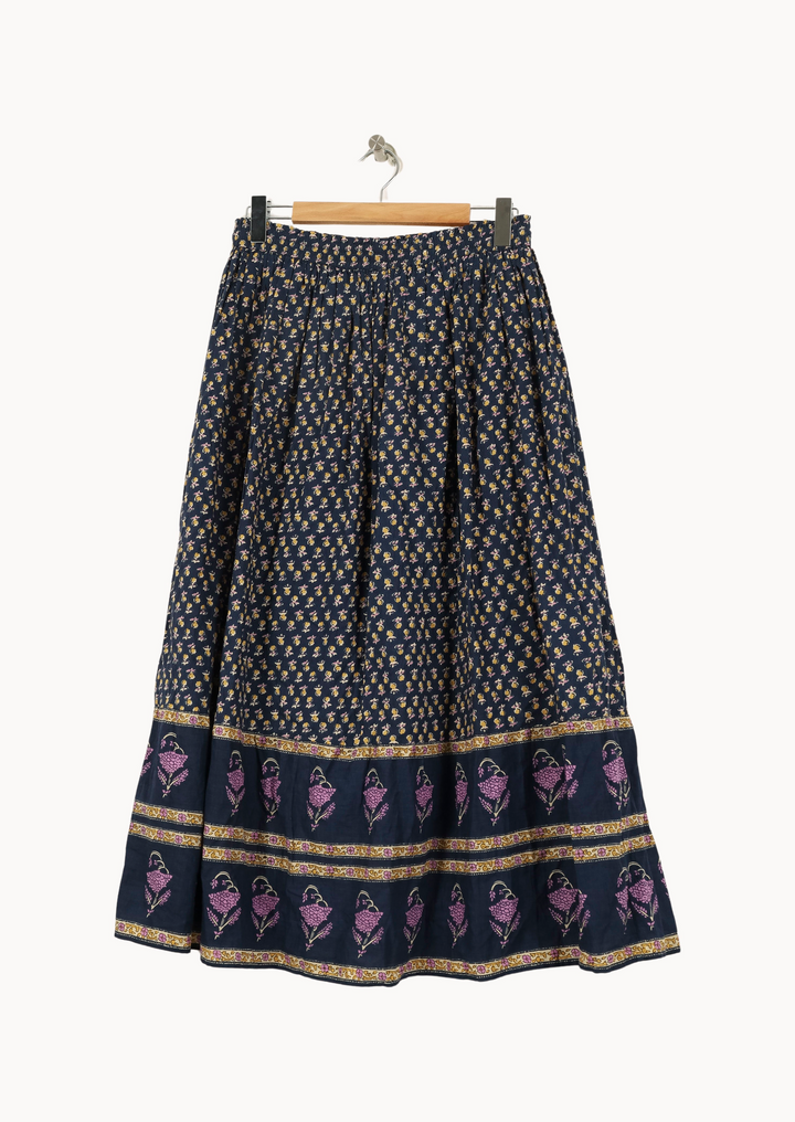 Jupe Longue Noire et Jaune - Taille S/36 de la marque Louise Misha | PARAD67551 - Vendu par Paradigme - Image 4