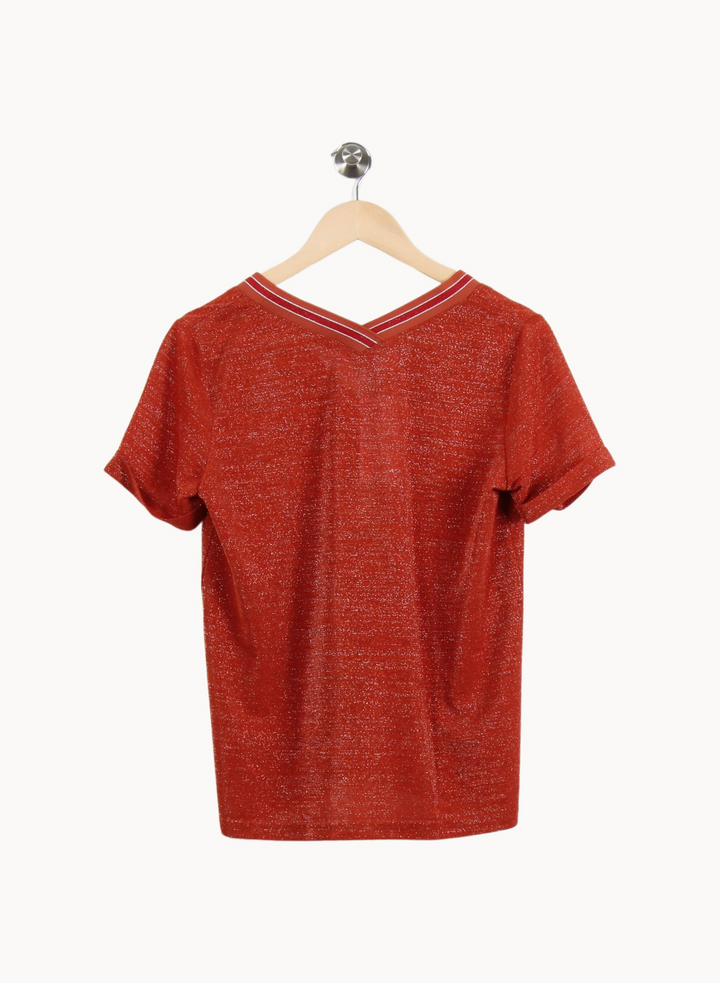 T-shirt Orange - Taille S/36 de la marque Grace & Mila | PARAD69160 - Vendu par Paradigme - Image 4