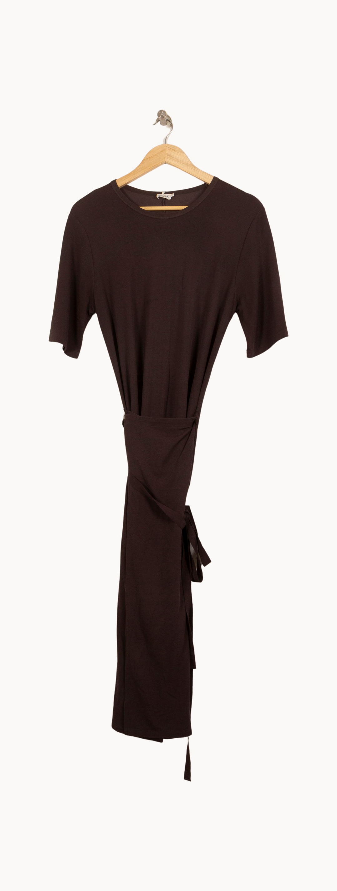 Robe Ceinturée Marron - Taille XS/34 de la marque Filippa K | PARAD63460 - Vendu par Paradigme - Image 2