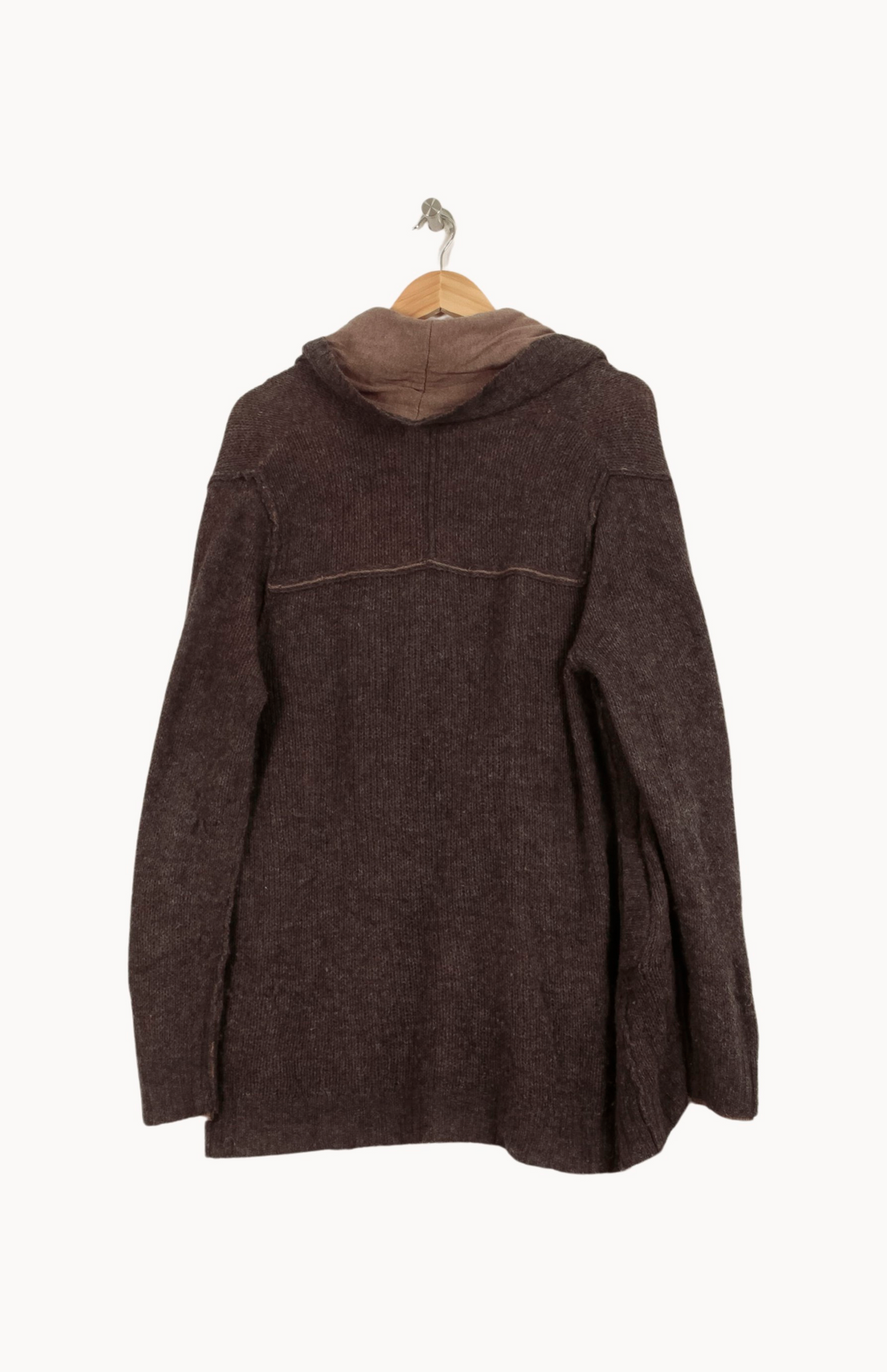 Cardigan Marron - Taille S/36 de la marque Bérénice | PARAD44692 - Vendu par Paradigme - Image 4