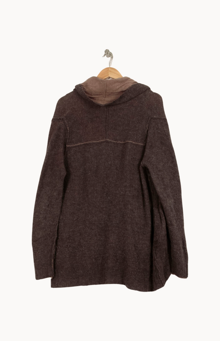 Cardigan Marron - Taille S/36 de la marque Bérénice | PARAD44692 - Vendu par Paradigme - Image 4