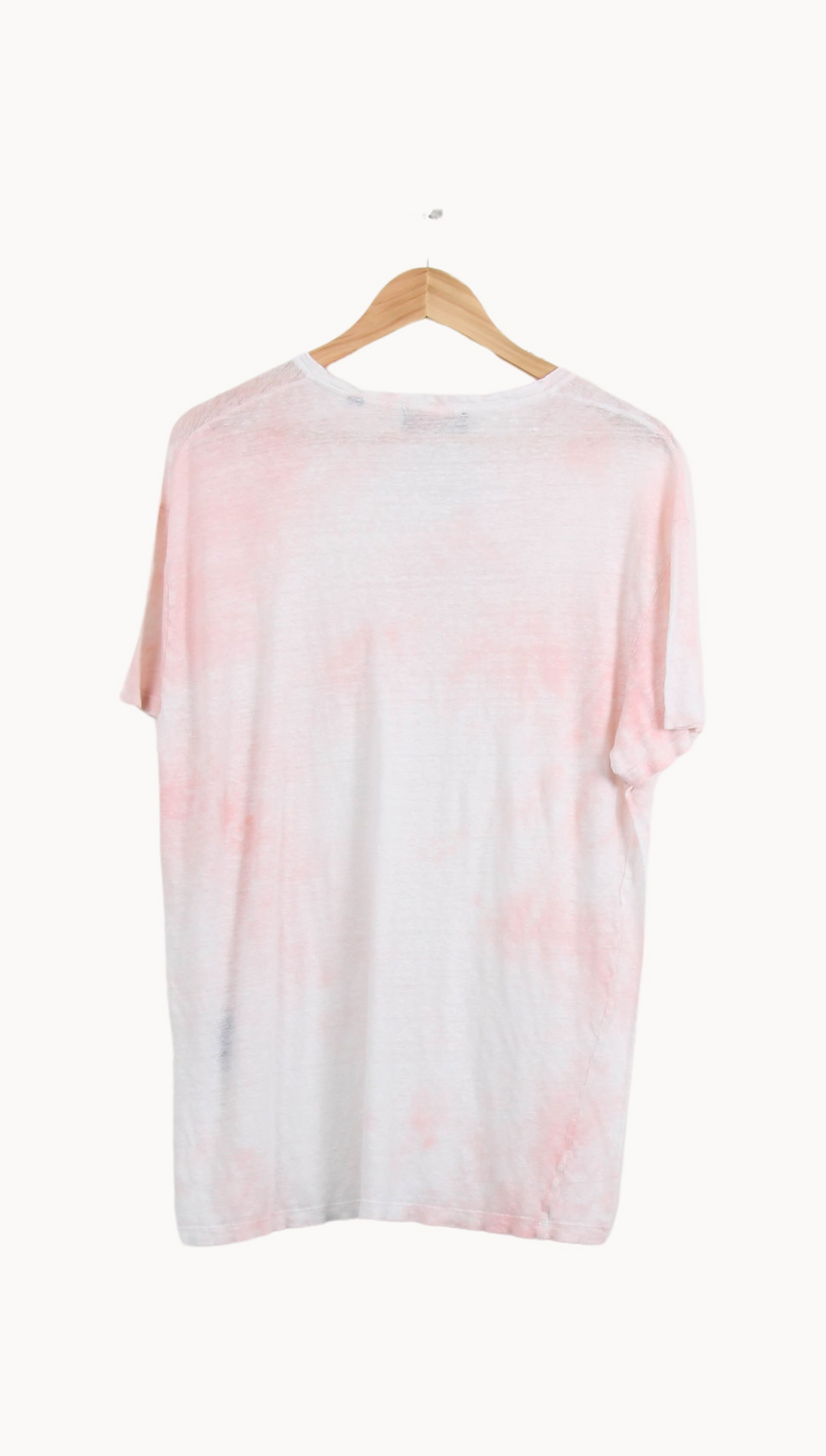 Tee-shirt Blanc et Rose - Taille M/38 de la marque The Kooples - Sport | PARAD45084 - Vendu par Paradigme - Image 4