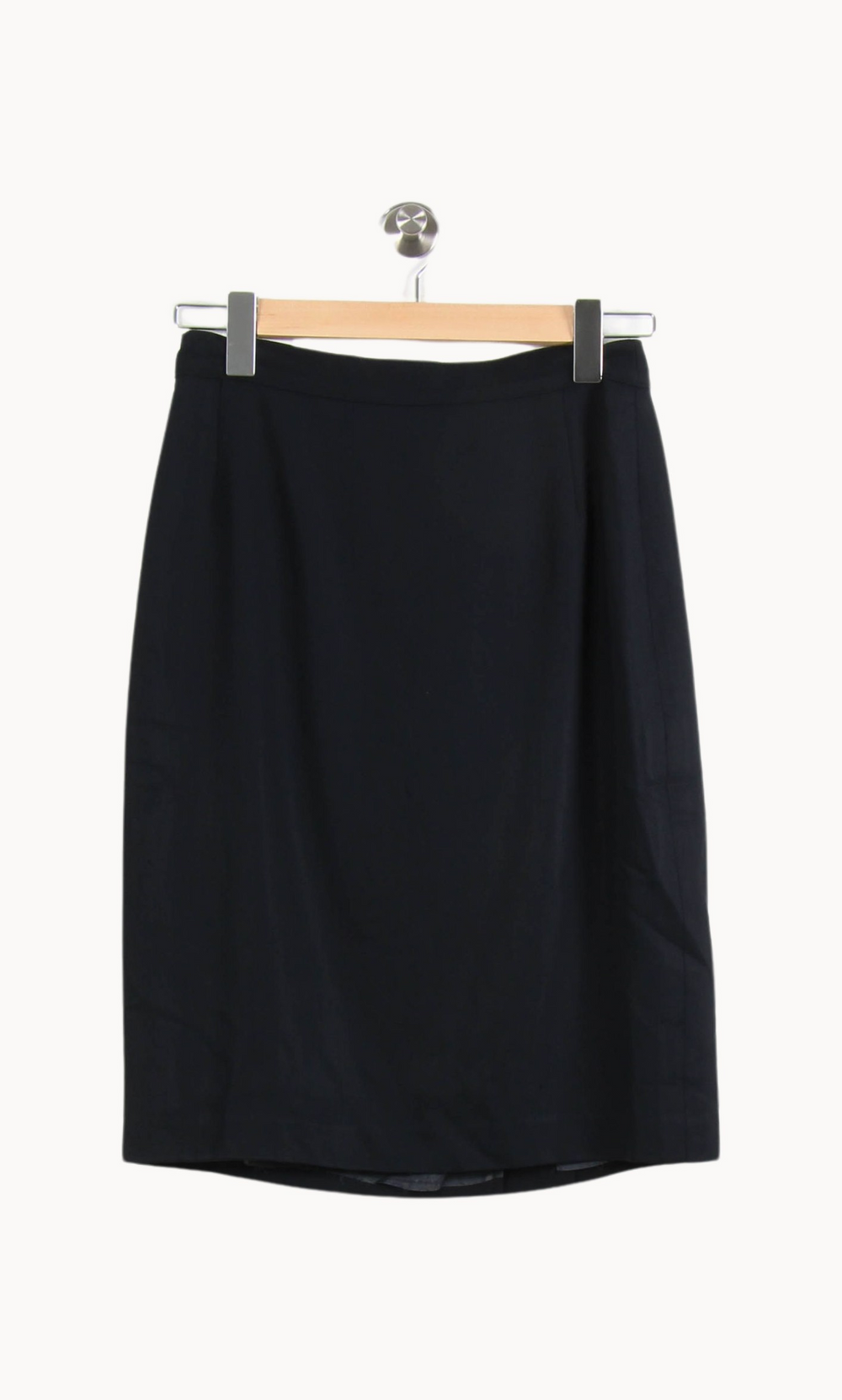 Jupe Droite Noire - Taille S/36 de la marque Max Mara | PARAD64884 - Vendu par Paradigme - Image 4