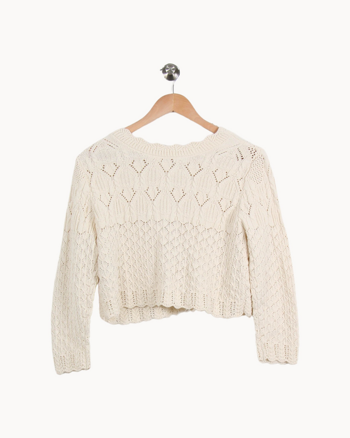 Cardigan Beige - Taille S/36 de la marque ba&sh | PARAD66900 - Vendu par Paradigme - Image 4