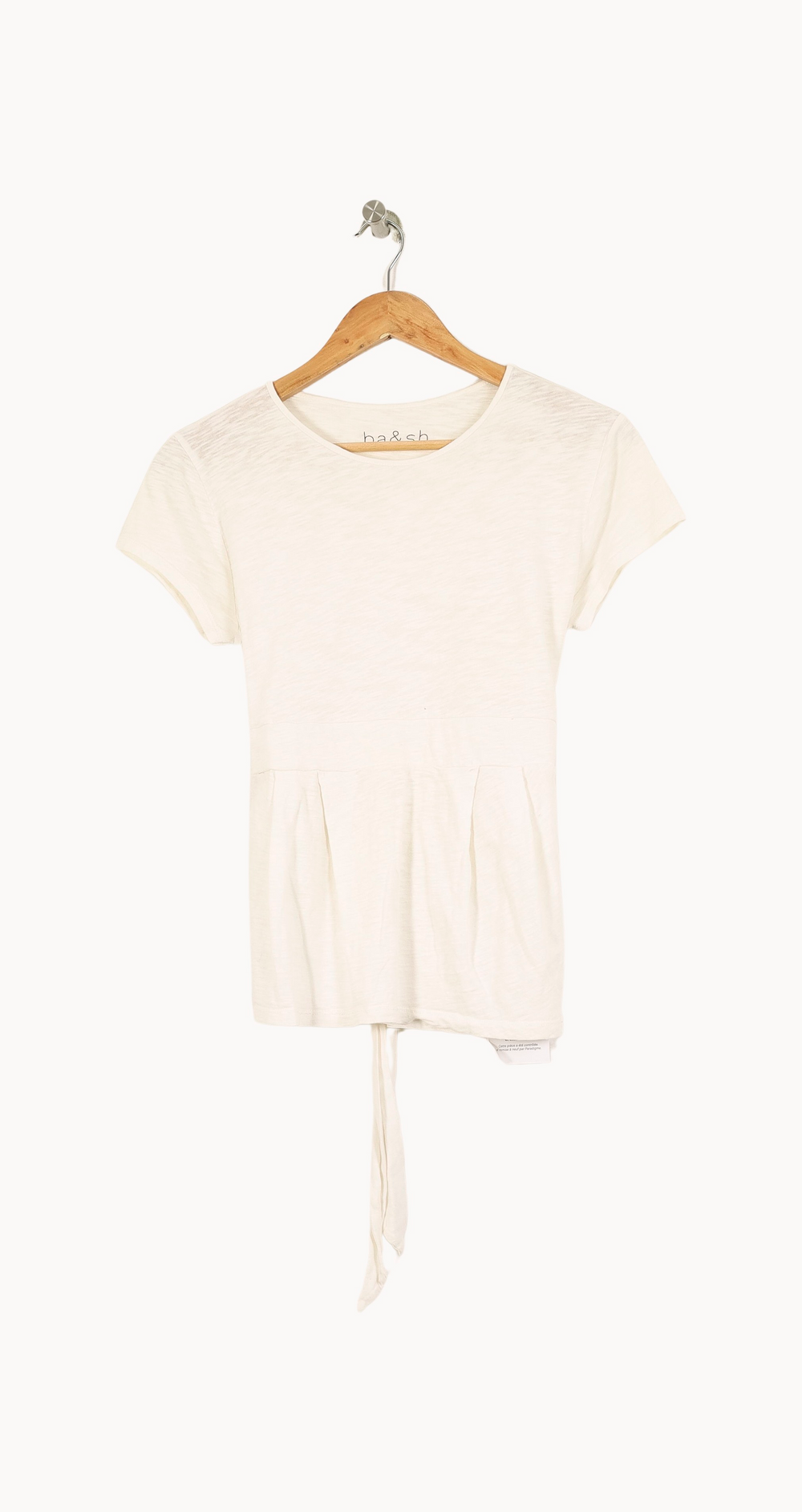 Blouse Blanche - Taille S/36 de la marque ba&sh | PARAD53942 - Vendu par Paradigme - Image 2