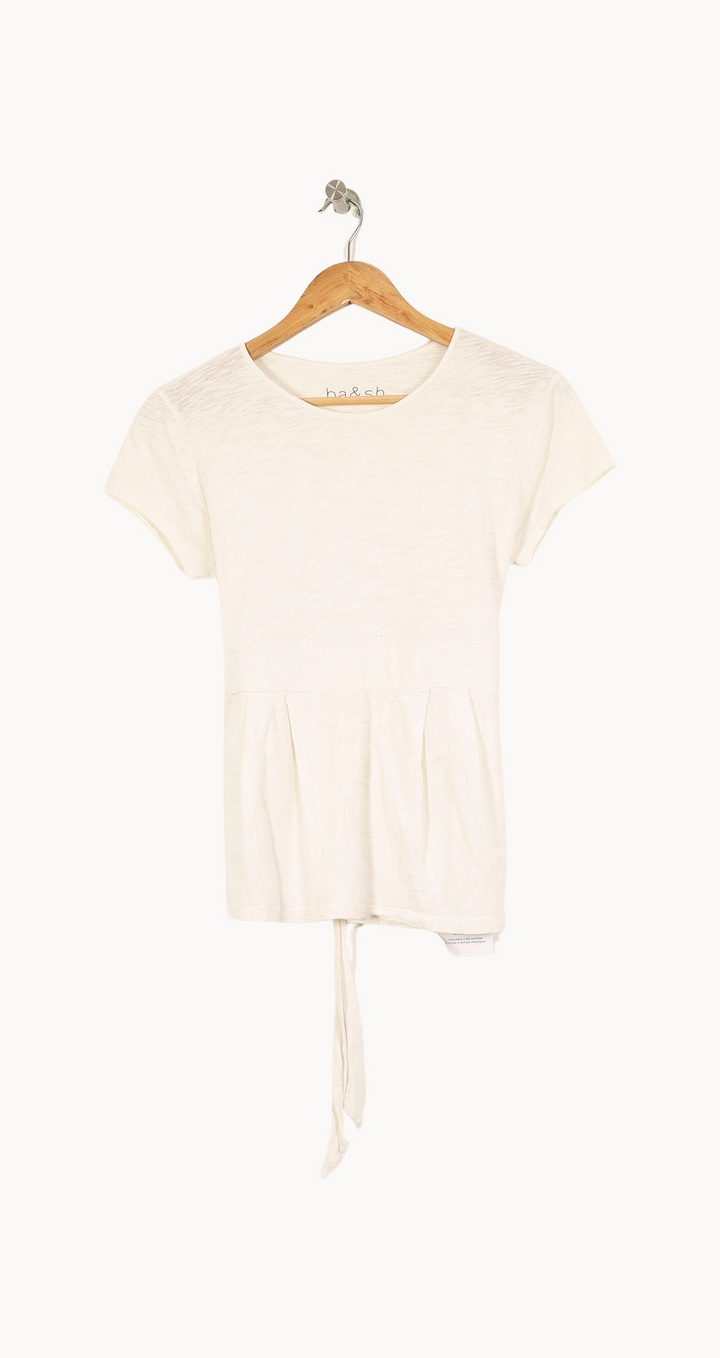 Blouse Blanche - Taille S/36 de la marque ba&sh | PARAD53942 - Vendu par Paradigme - Image 2