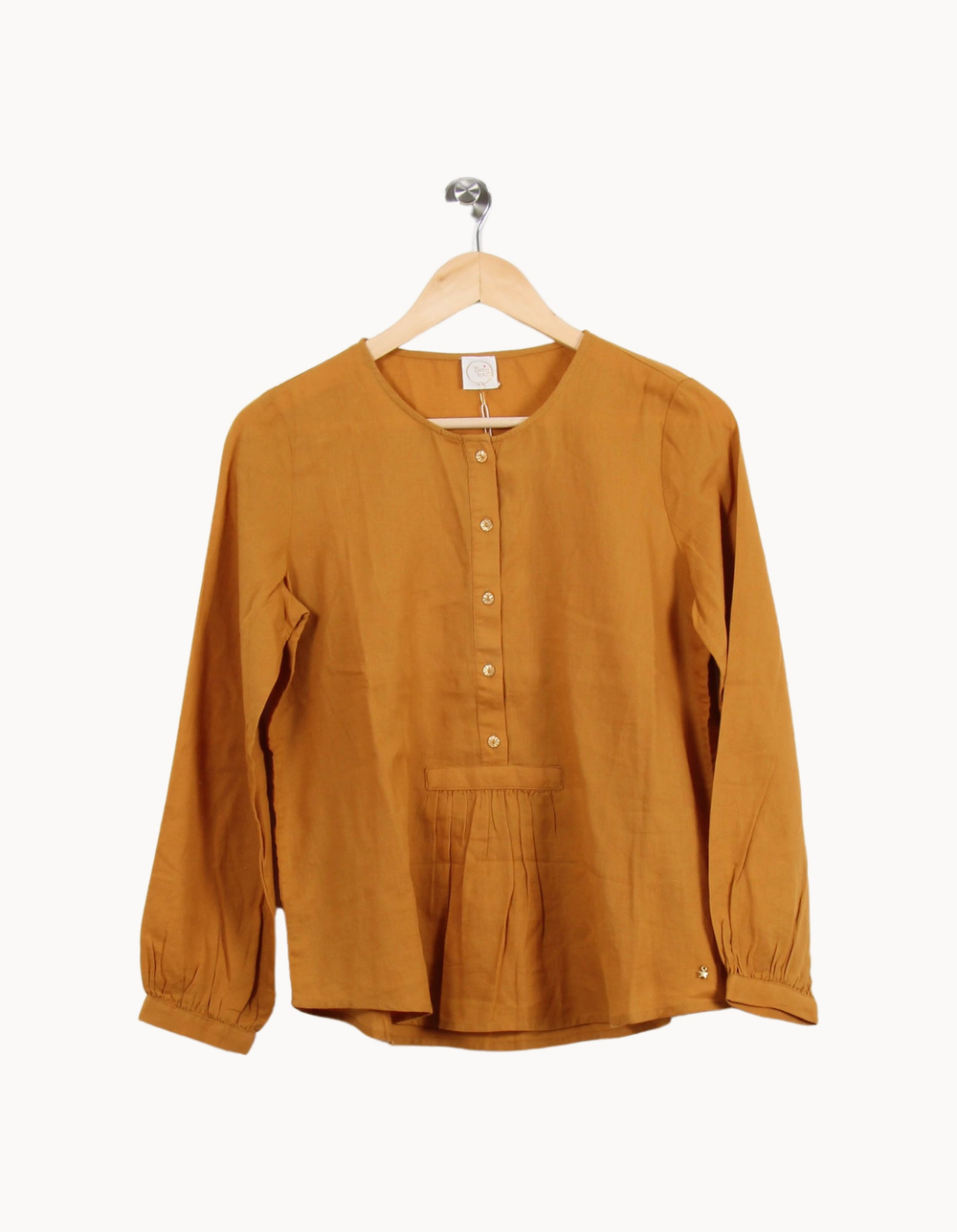 Blouse Jaune - Taille XS/34 de la marque Des petits hauts | PARAD69376 - Vendu par Paradigme - Image 2
