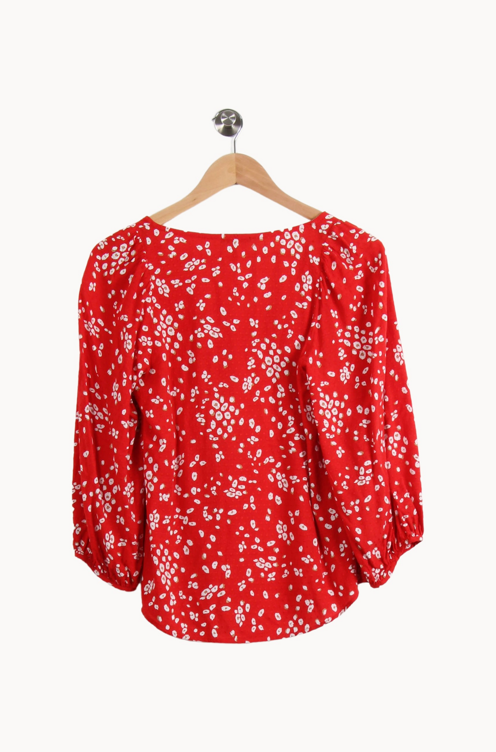 Blouse Rouge et Blanche - Taille XS/34 de la marque Sud express | PARAD64989 - Vendu par Paradigme - Image 4