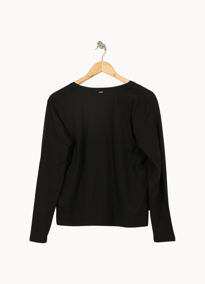 Tee shirt noir - Taille M/38 de la marque IKKS | PARAD66807 - Vendu par Paradigme - Image 4