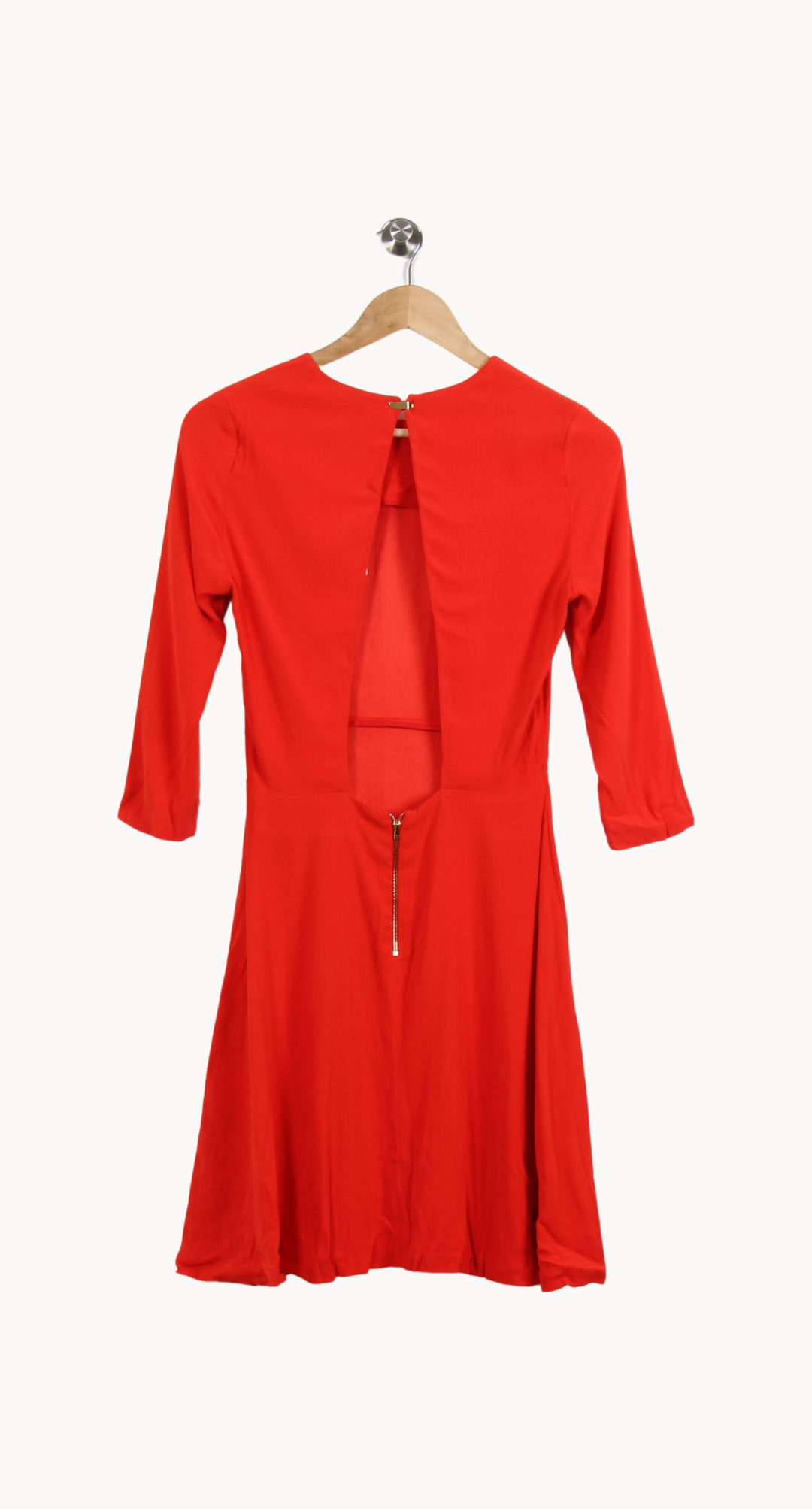 Robe Rouge - Taille S/36 de la marque Sandro | PARAD62733 - Vendu par Paradigme - Image 4