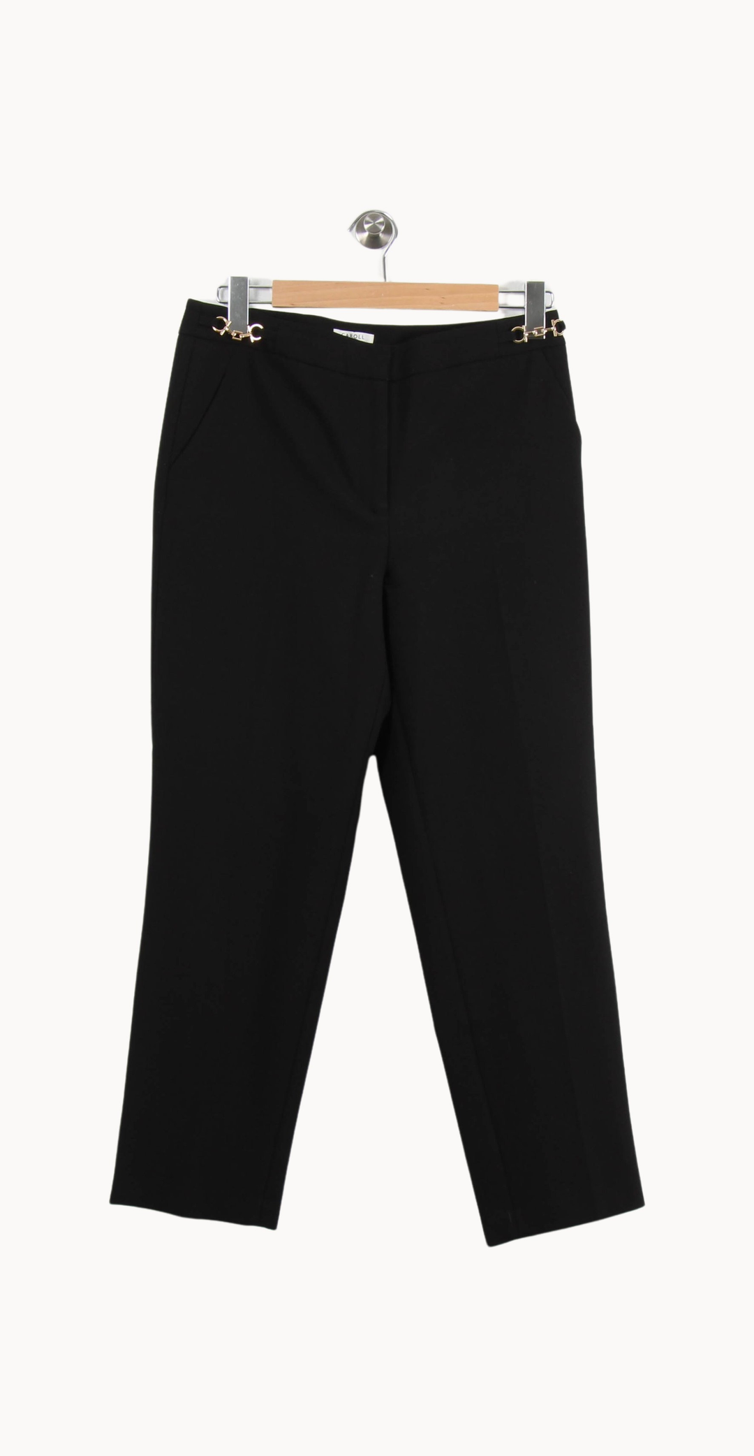 Pantalon Noir - Taille XL/42 de la marque Caroll | PARAD68989 - Vendu par Paradigme - Image 2