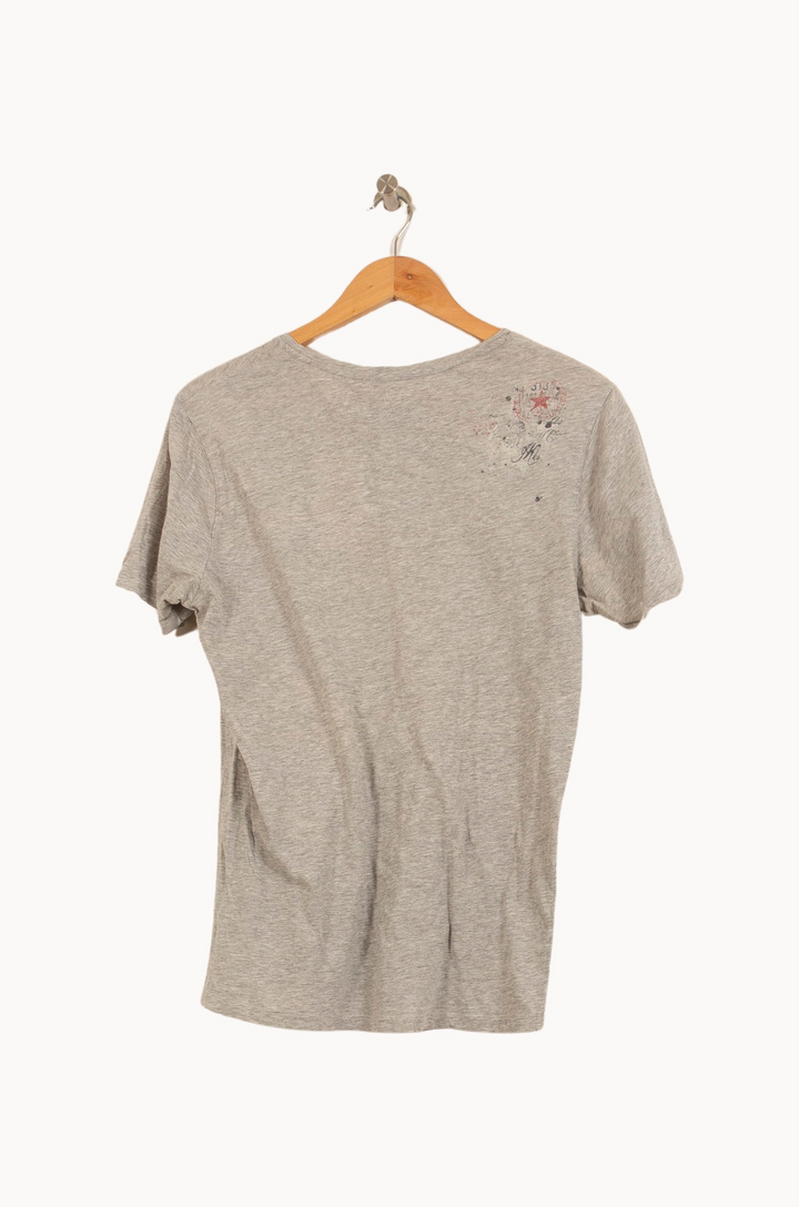 Tee-shirt Gris - Taille M/38 de la marque IKKS | PARAD64987 - Vendu par Paradigme - Image 4