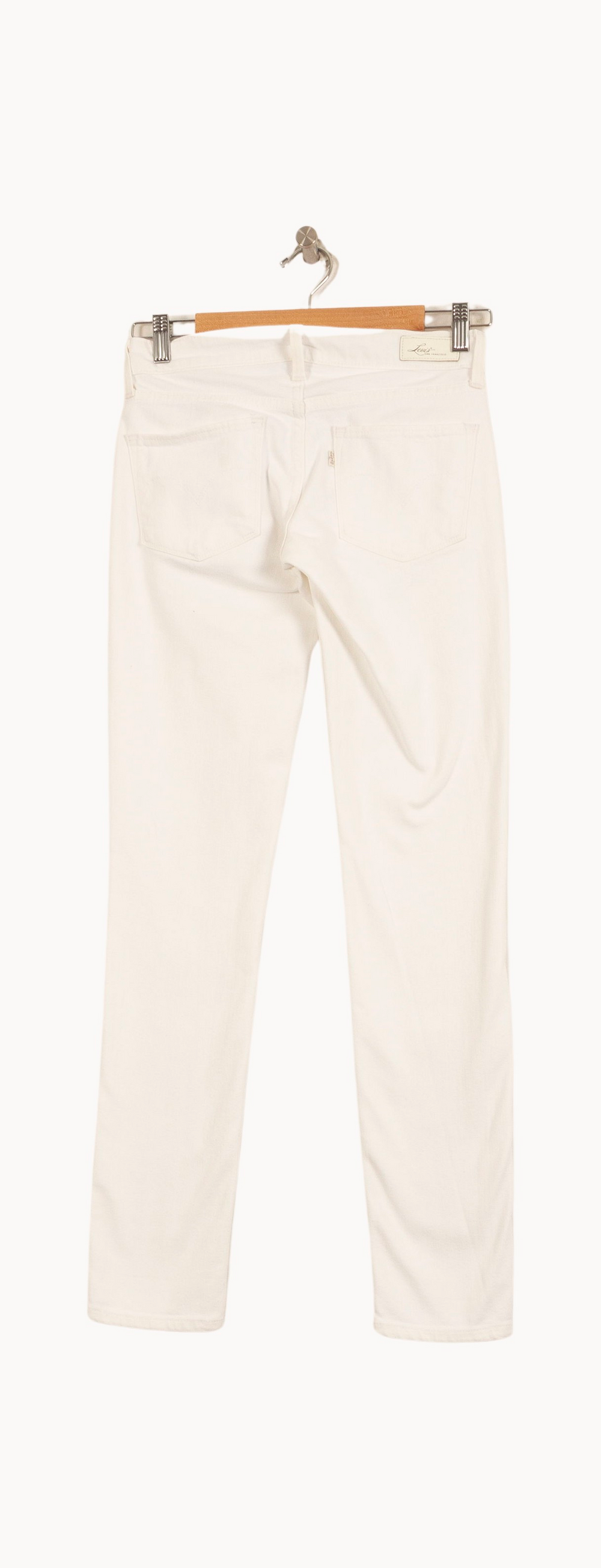 Jean blanc - Taille XS/34 de la marque Levi's | PARAD40029 - Vendu par Paradigme - Image 4