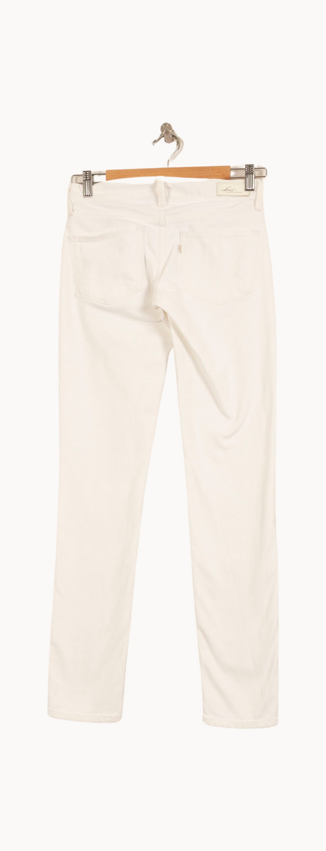 Jean blanc - Taille XS/34 de la marque Levi's | PARAD40029 - Vendu par Paradigme - Image 4