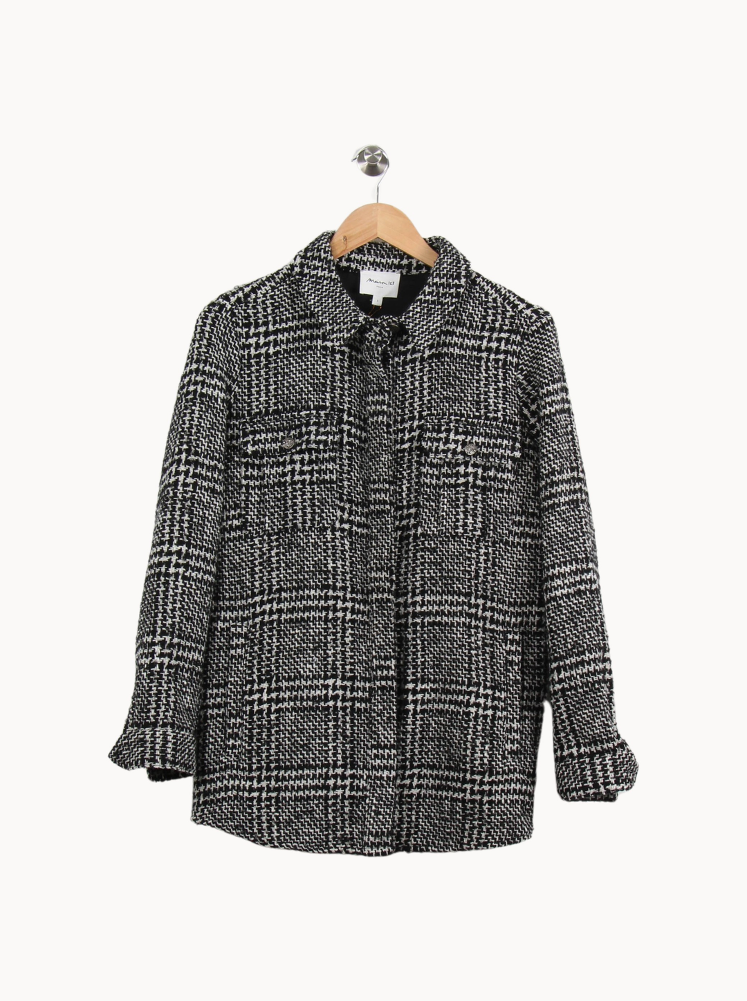 Veste Noire et Blanche - Taille S/36 de la marque Maison 123 | PARAD69372 - Vendu par Paradigme - Image 2