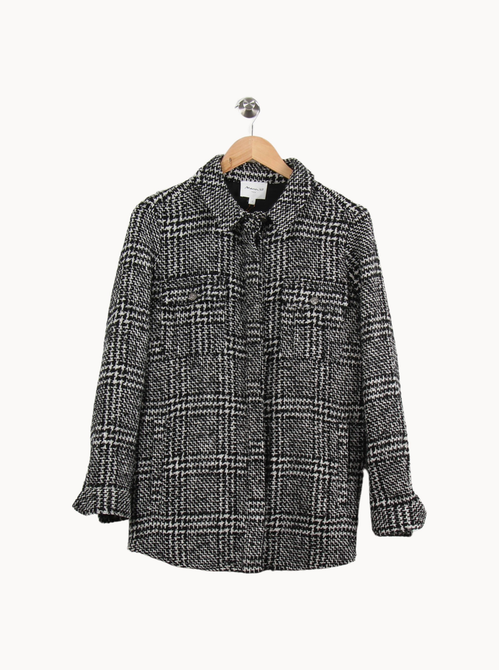 Veste Noire et Blanche - Taille S/36 de la marque Maison 123 | PARAD69372 - Vendu par Paradigme - Image 2