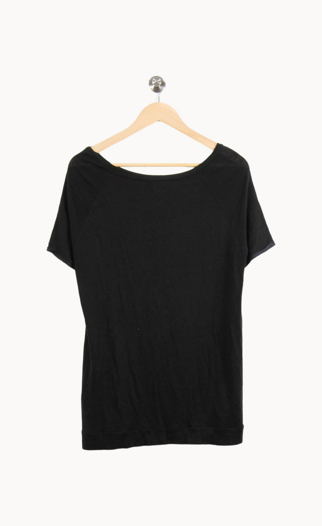 Tee-shirt Noir et Rouge - Taille M/38 de la marque Sandro | PARAD64320 - Vendu par Paradigme - Image 4