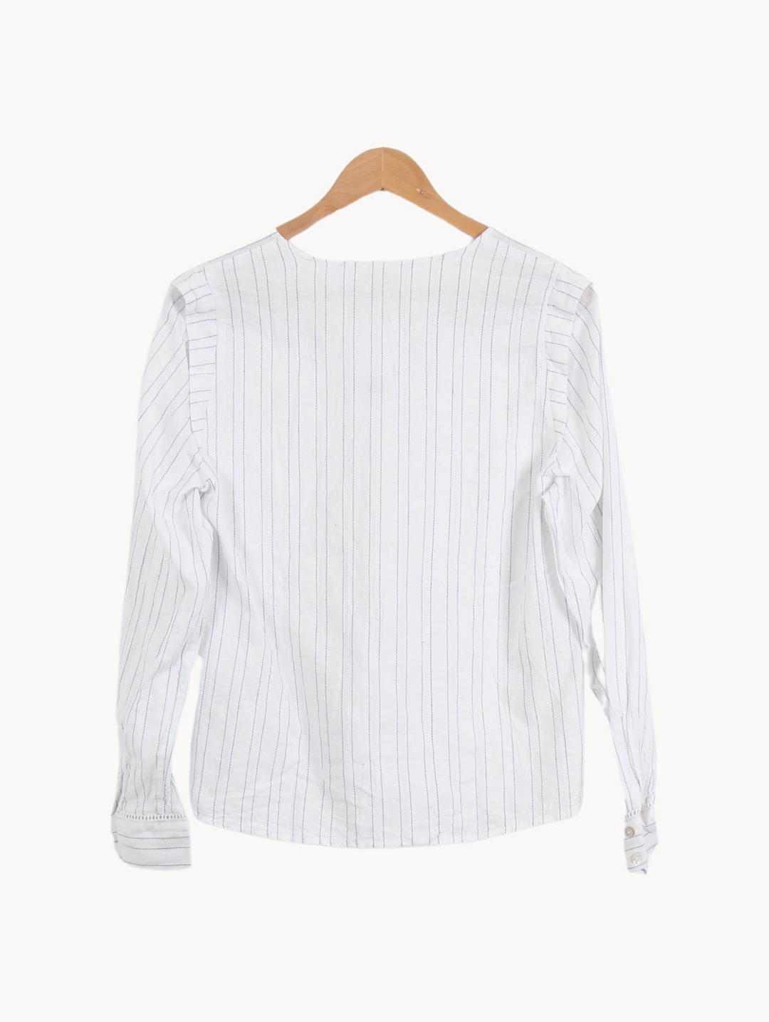 Blouse Blanche à Rayures - Taille L/40 de la marque Ekyog | PARAD67112 - Vendu par Paradigme - Image 4