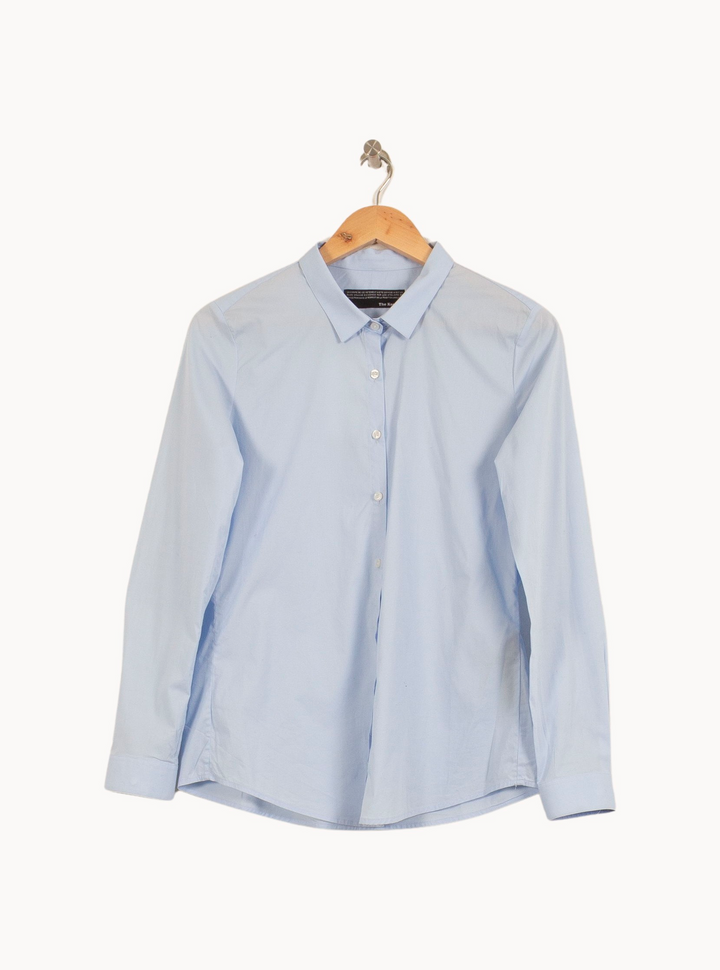 Chemise Bleue - Taille L/40 de la marque The Kooples | PARAD65358 - Vendu par Paradigme - Image 2