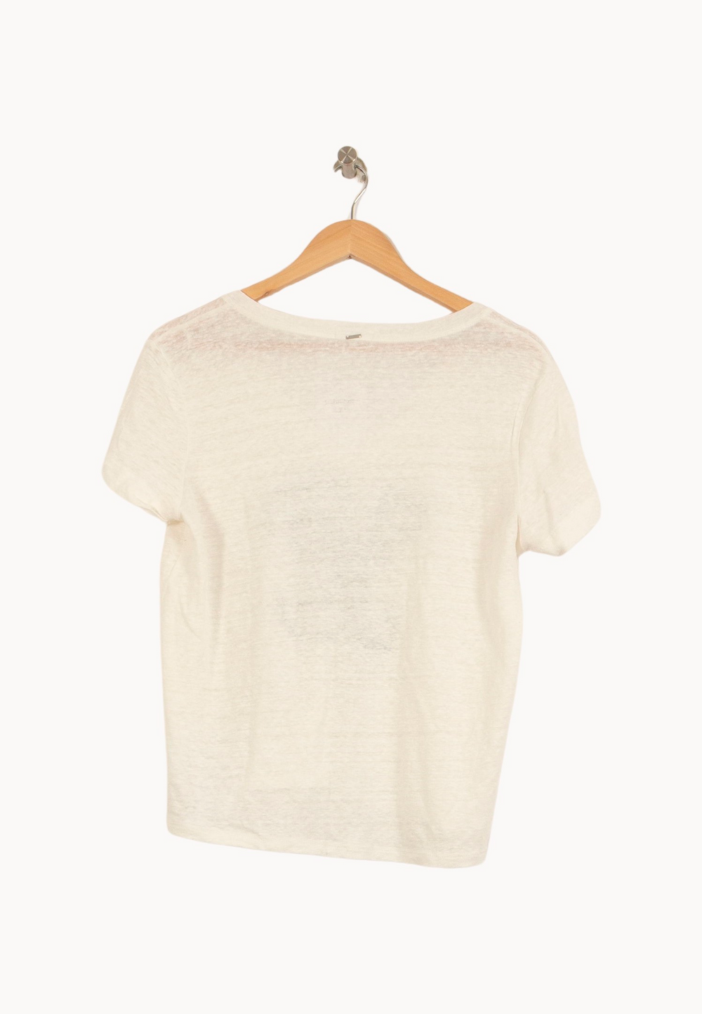 Tee-shirt Blanc - Taille M/38 de la marque IKKS | PARAD65344 - Vendu par Paradigme - Image 4