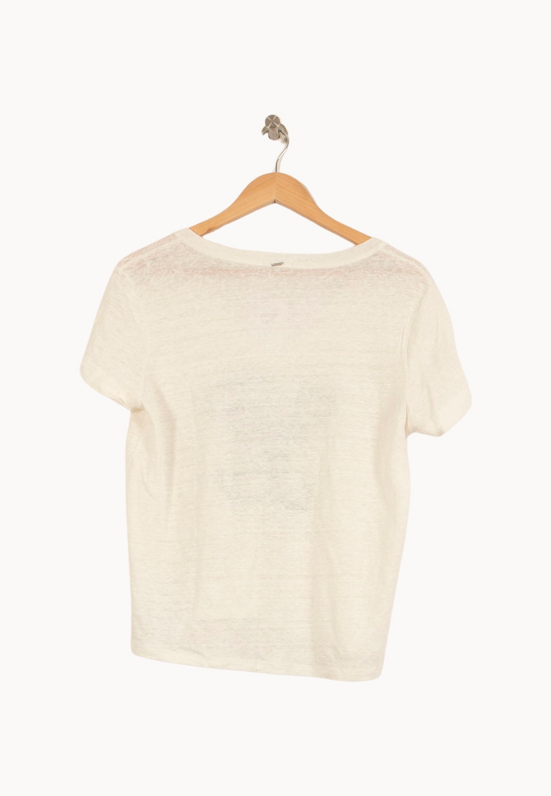 Tee-shirt Blanc - Taille M/38 de la marque IKKS | PARAD65344 - Vendu par Paradigme - Image 4