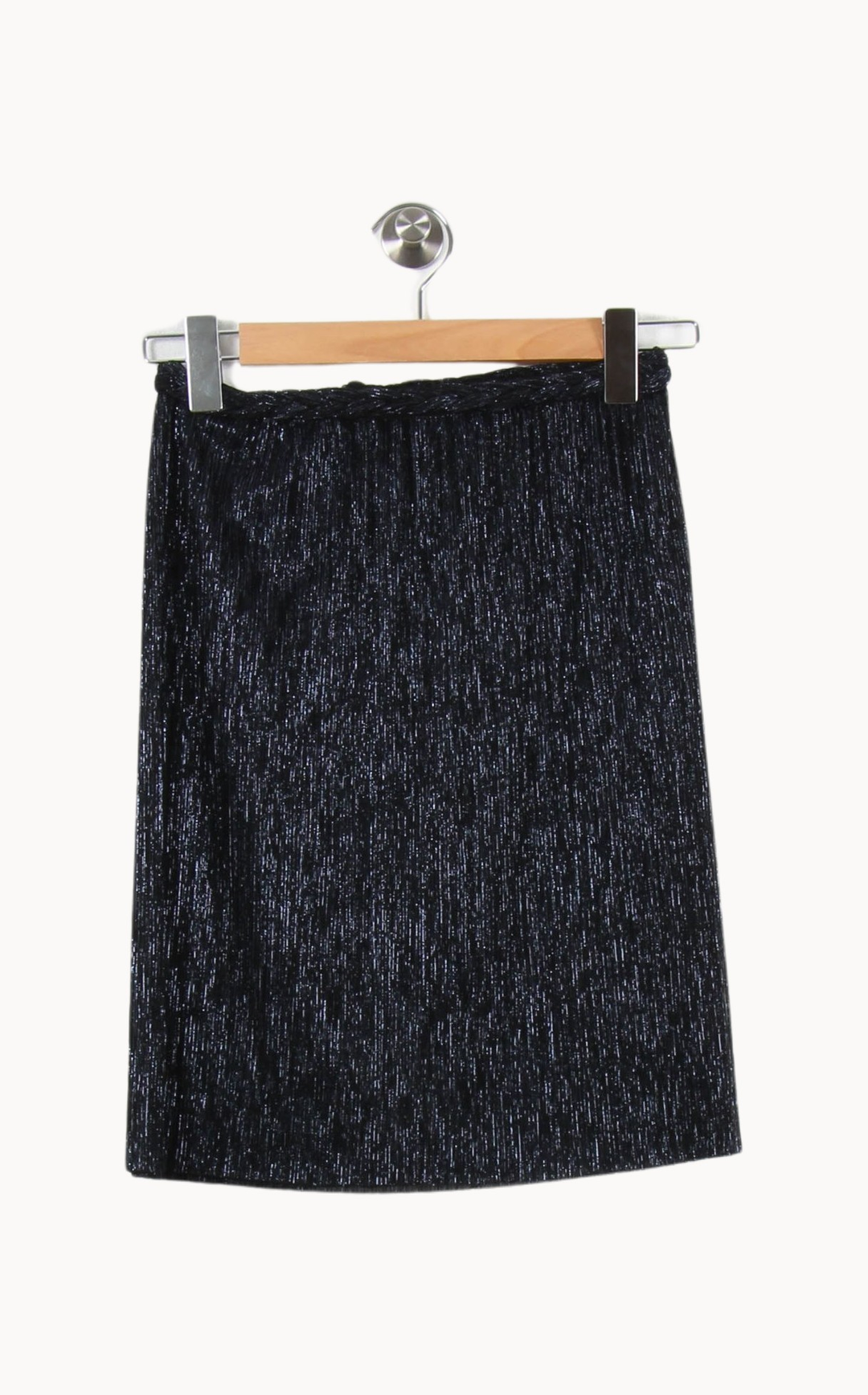 Jupe Courte Bleue - Taille S/36 de la marque ba&sh | PARAD51306 - Vendu par Paradigme - Image 2