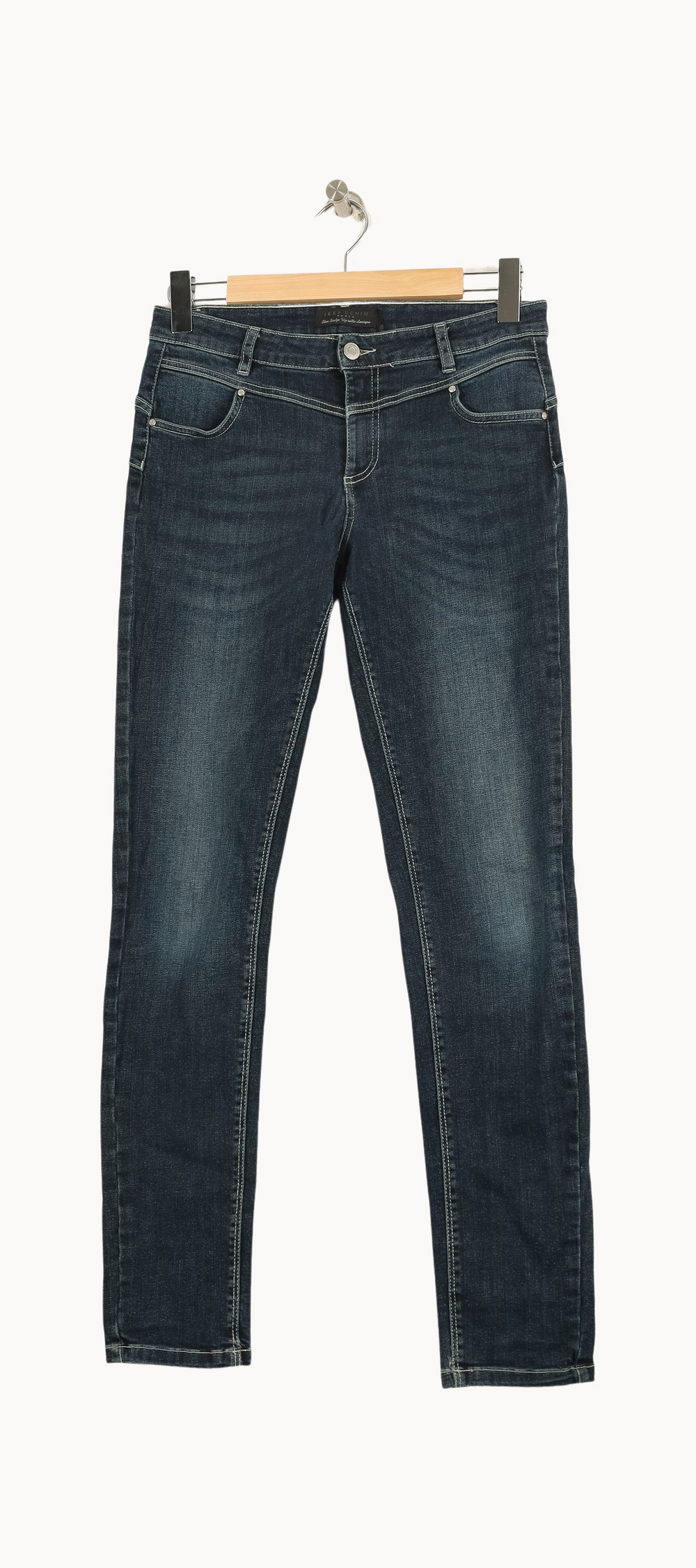 Jean Slim Bleu - Taille M/38 de la marque IKKS | PARAD36158 - Vendu par Paradigme - Image 2