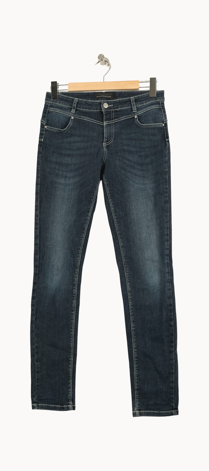 Jean Slim Bleu - Taille M/38 de la marque IKKS | PARAD36158 - Vendu par Paradigme - Image 2