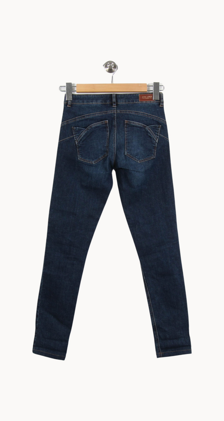 Jean Bleu - Taille XS/34 de la marque One Step | PARAD69122 - Vendu par Paradigme - Image 4