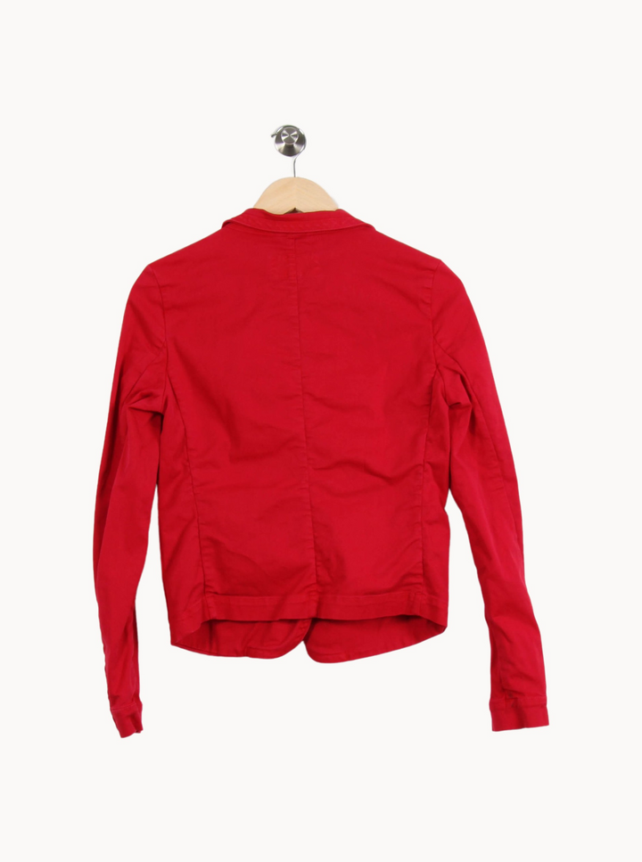 Blazer Rouge - Taille M/38 de la marque Closed | PARAD66865 - Vendu par Paradigme - Image 4