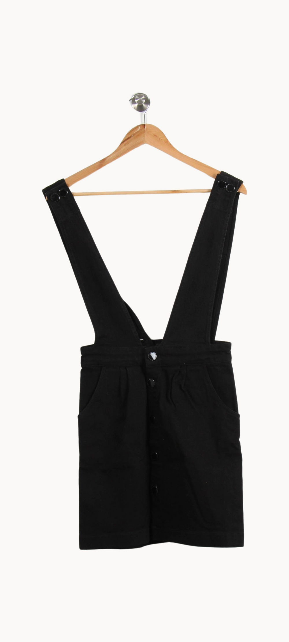 Robe Salopette Noire - Taille S/36 de la marque Maje | PARAD37950 - Vendu par Paradigme - Image 2