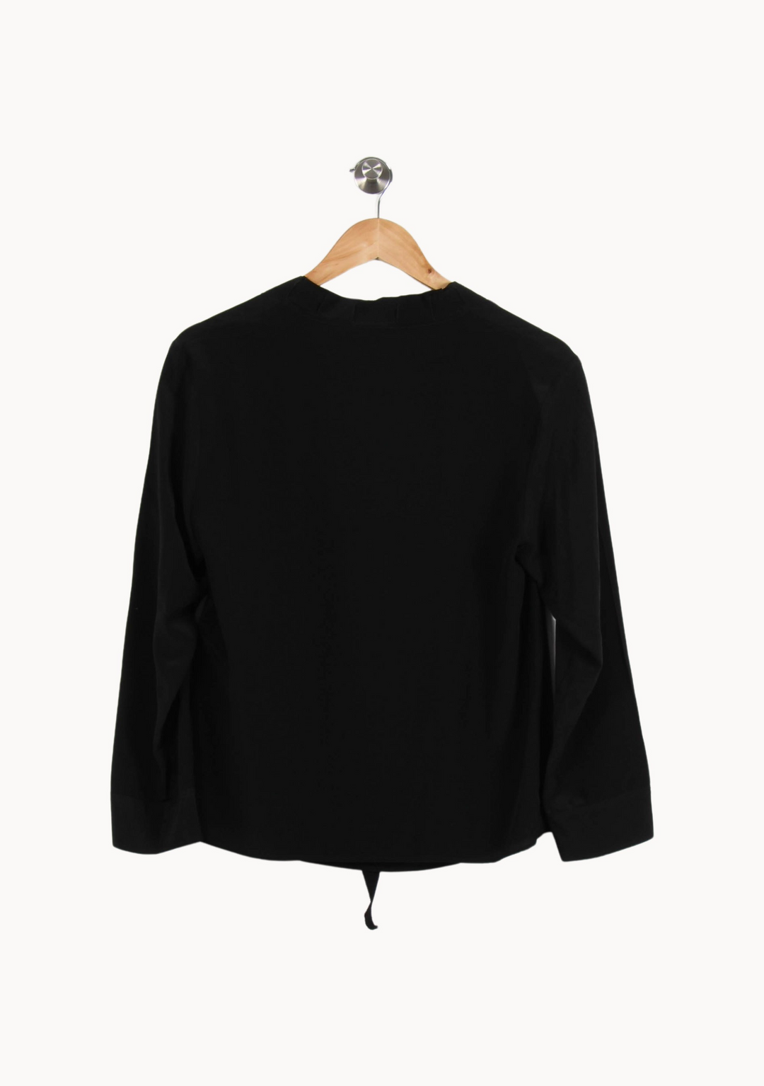 Blouse Noire - Taille S/36 de la marque Sandro | PARAD66870 - Vendu par Paradigme - Image 4