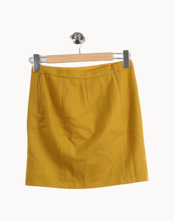 Jupe Courte Jaune - Taille S/36 de la marque Comptoir des Cotonniers | PARAD44845 - Vendu par Paradigme - Image 2